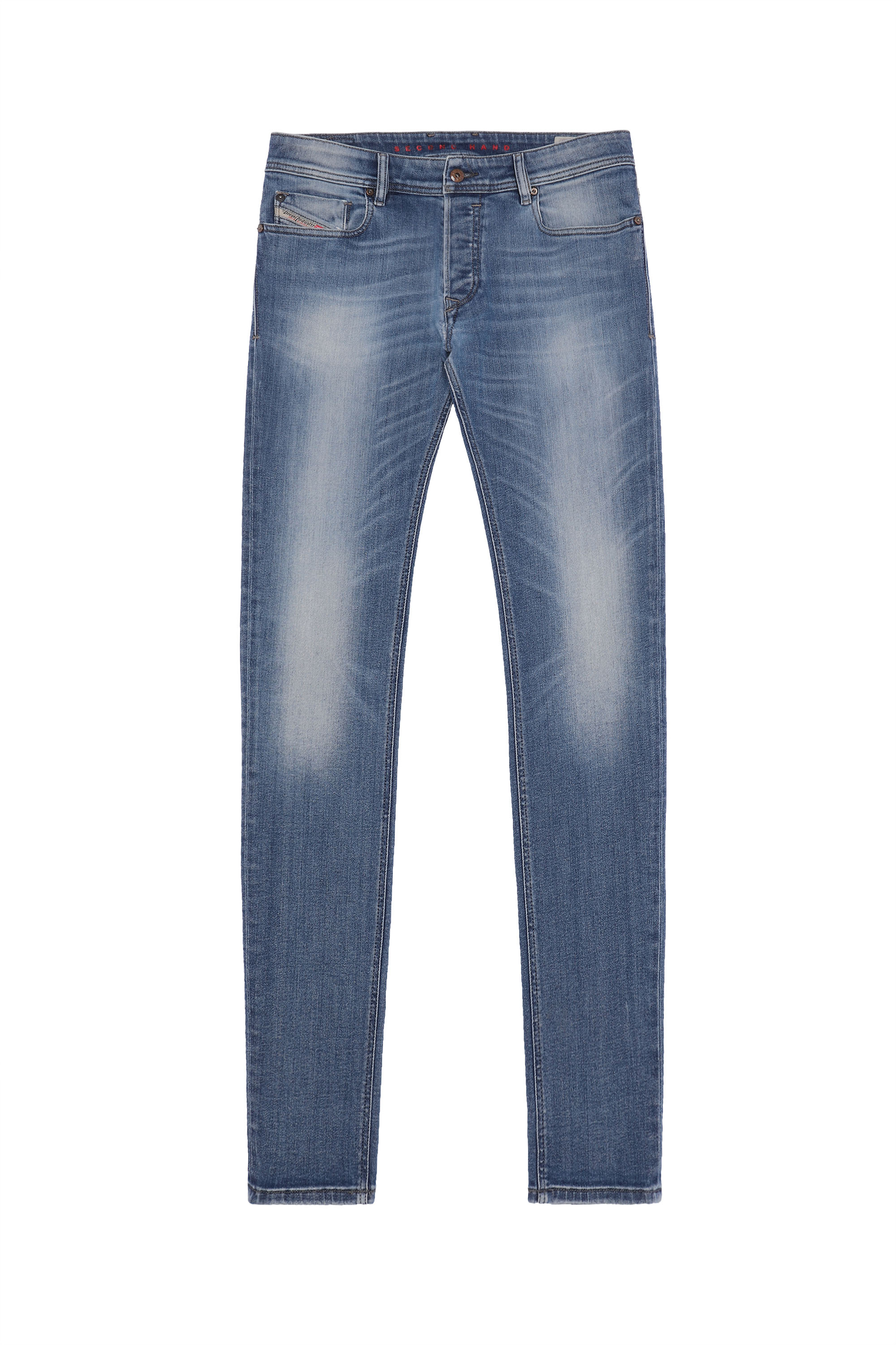 Diesel - SLEENKER, Diesel Uomo - Jeans Blu medio Uomo in Blu - 1