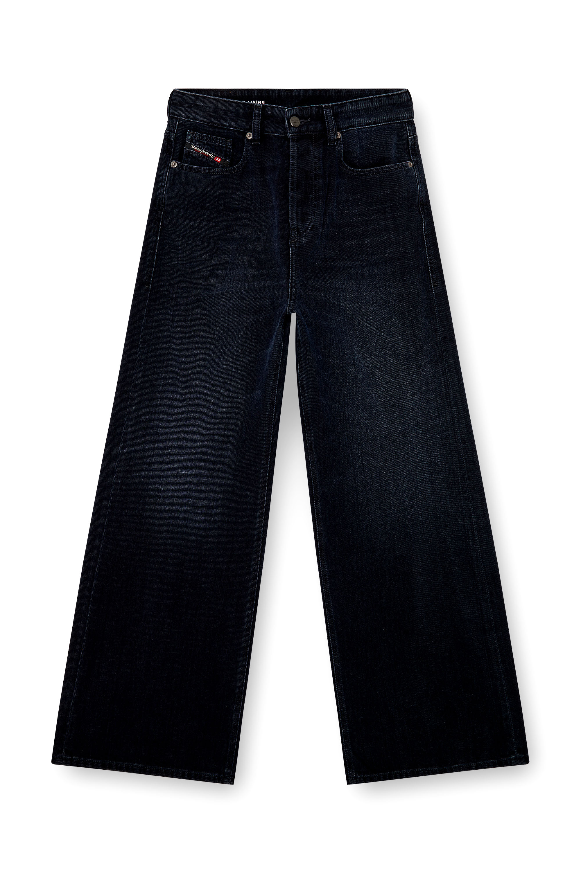 Diesel - Relaxed Jeans 1996 D-Sire 09L54 Donna, Blu Scuro - Image 3