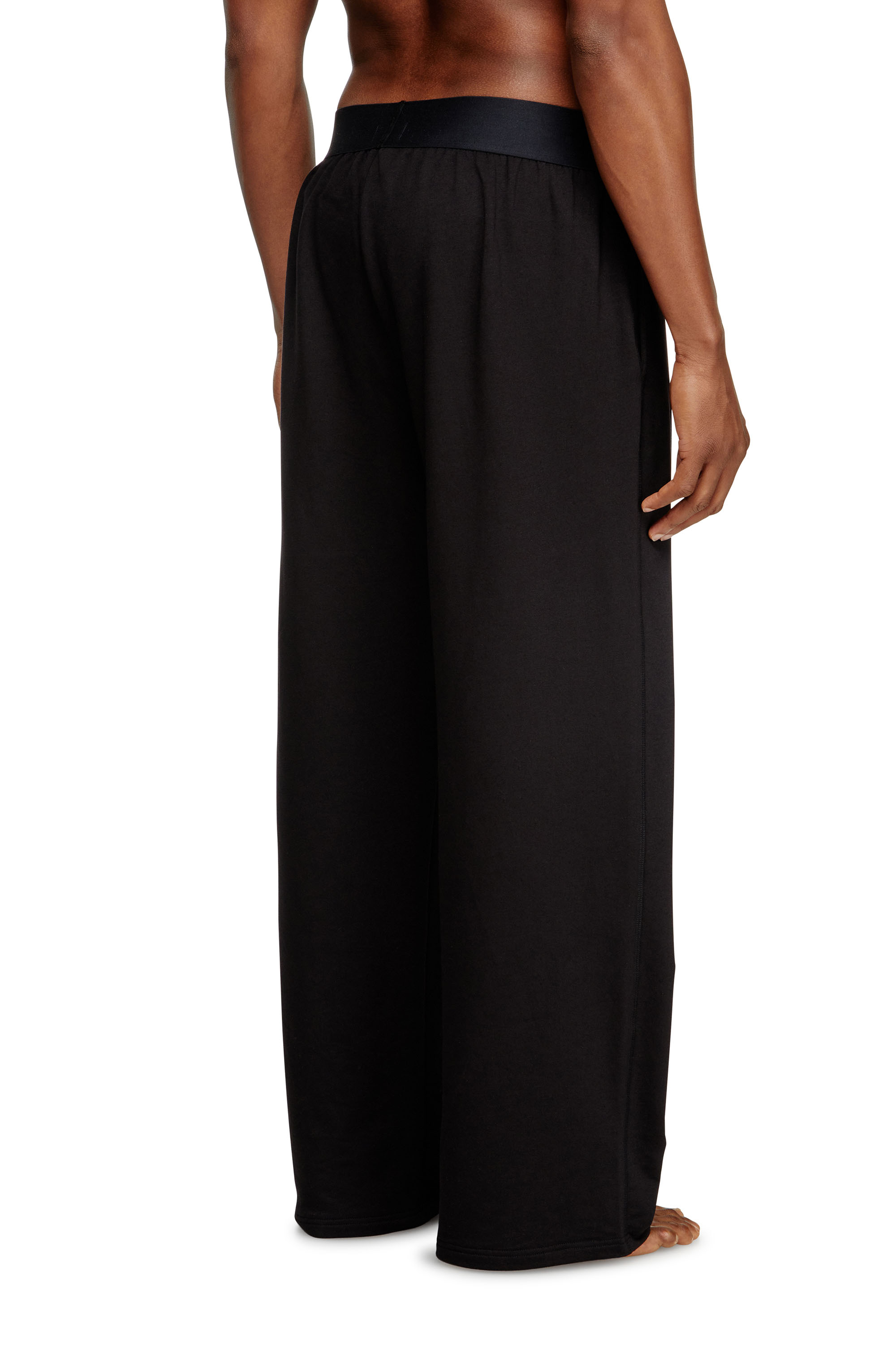 Diesel - NOLAN-D-POP, Herren Pyjama-Hose mit Cut-Off-Logo in Schwarz - 2