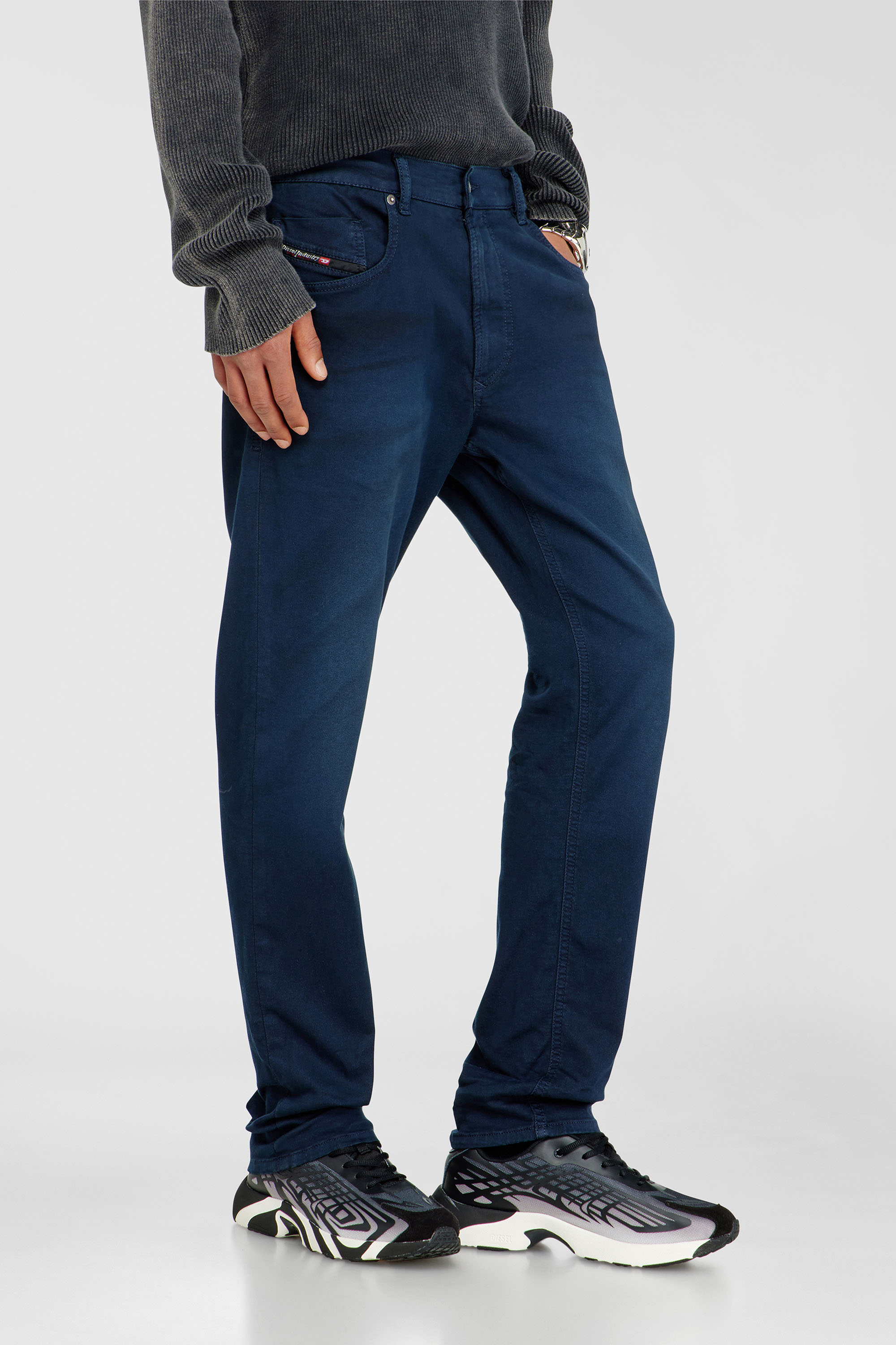 Diesel - Herren Regular 2032 D-Krooley-BW Joggjeans&reg; 0670M, Dunkelblau - 5