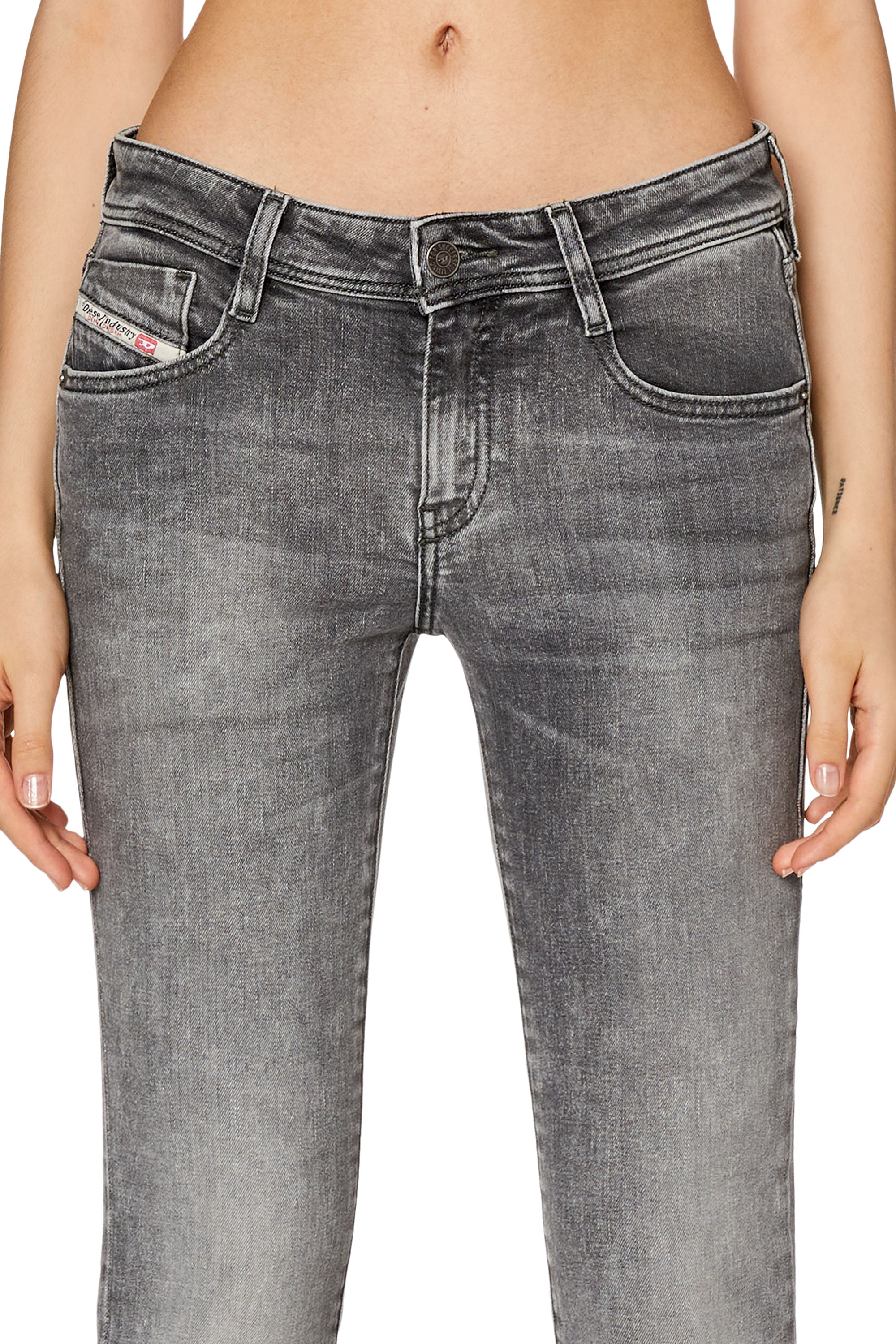 Diesel - Bootcut and Flare Jeans 1969 D-Ebbey 0ENAQ, Gris - Image 3