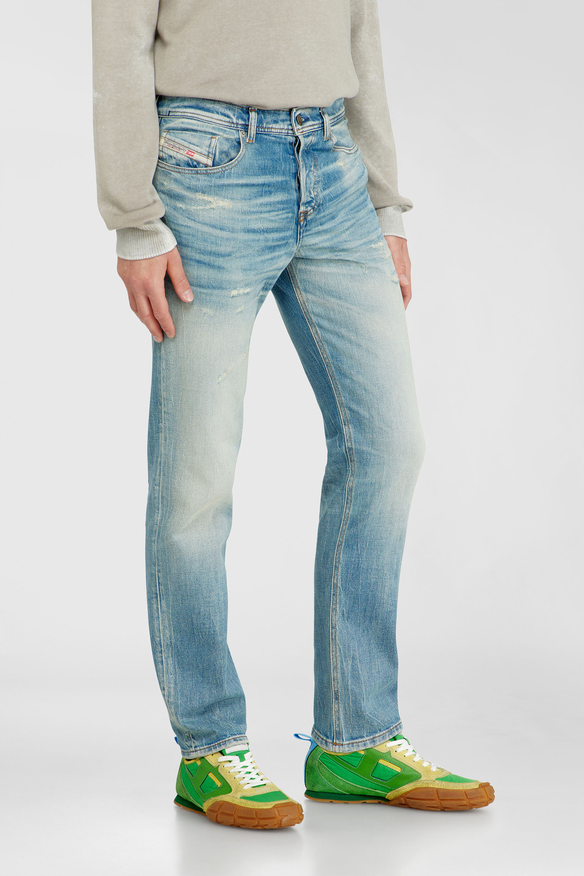 Diesel - Herren Regular Jeans 2023 D-Finitive 09P33, Hellblau - 7