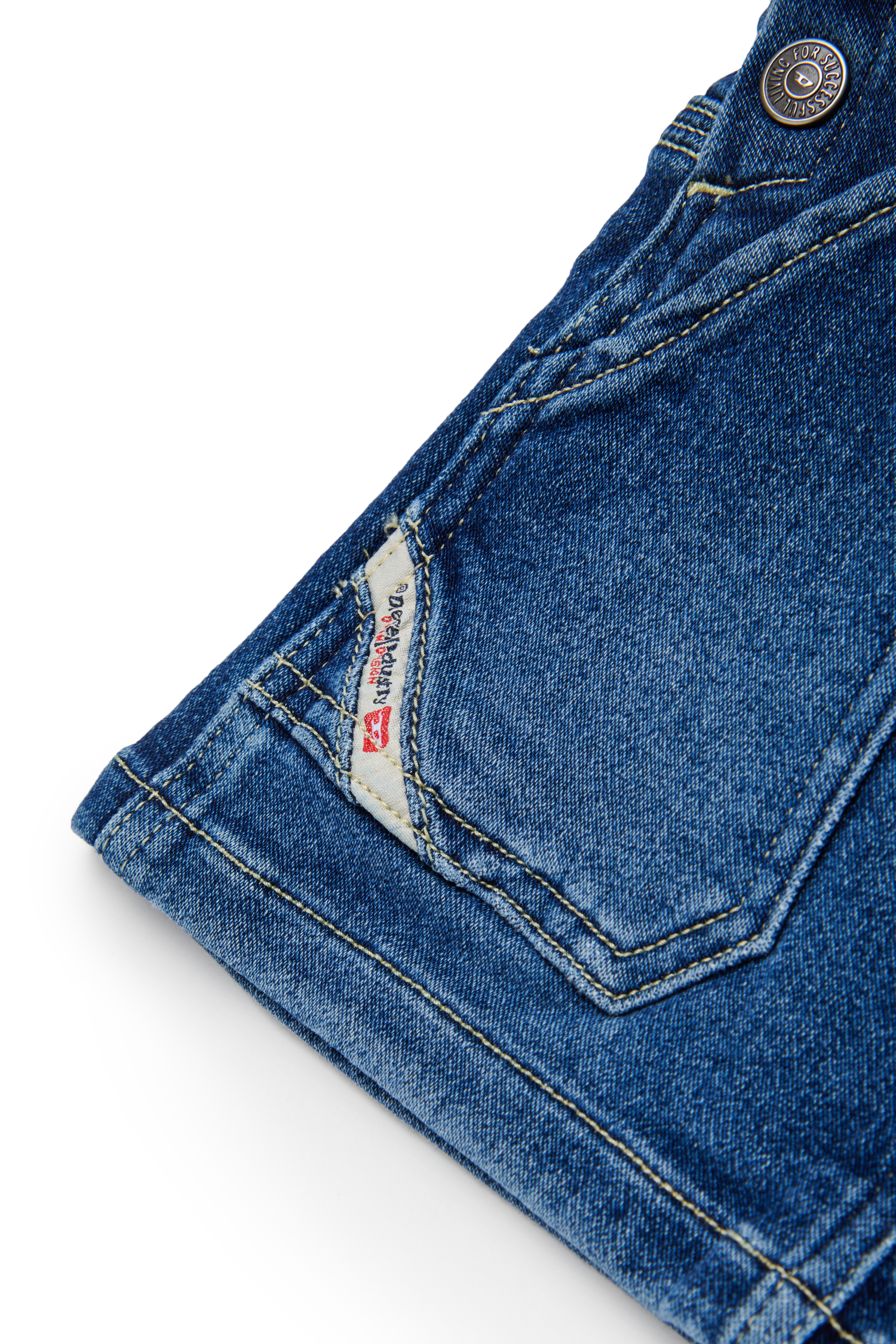 Diesel - JUMPIB JJJ, Tuta JoggJeans Donna in Blu - 4