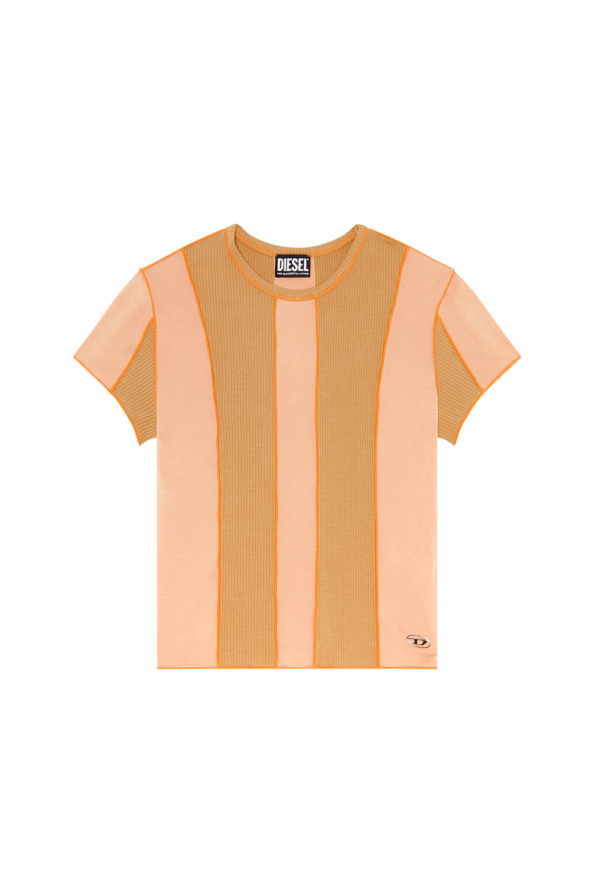 Diesel - T-LINUTY, Braun/Rosa - Image 3