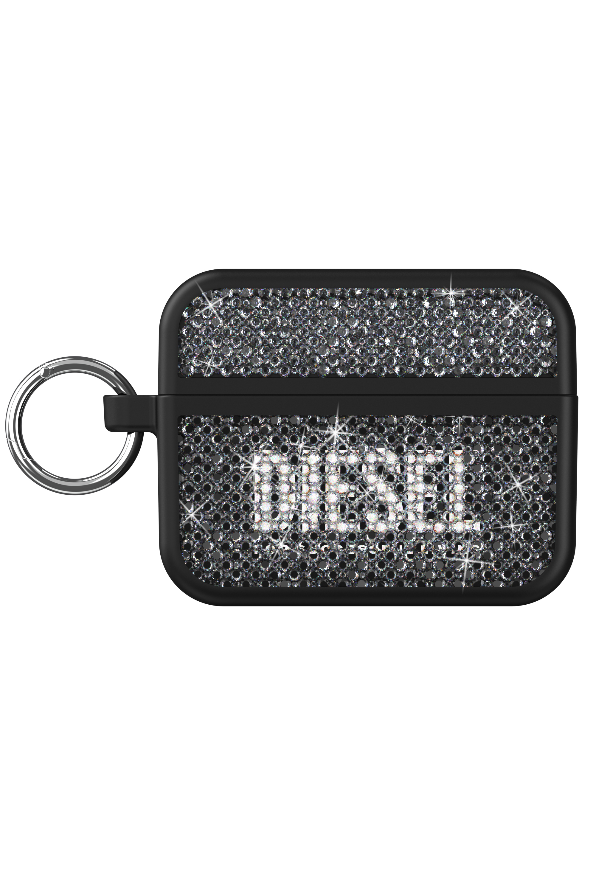 Diesel - 60195 AIRPOD CASE, Cover Swarosky per Airpods Pro / Pro 2 Unisex in Nero - 1