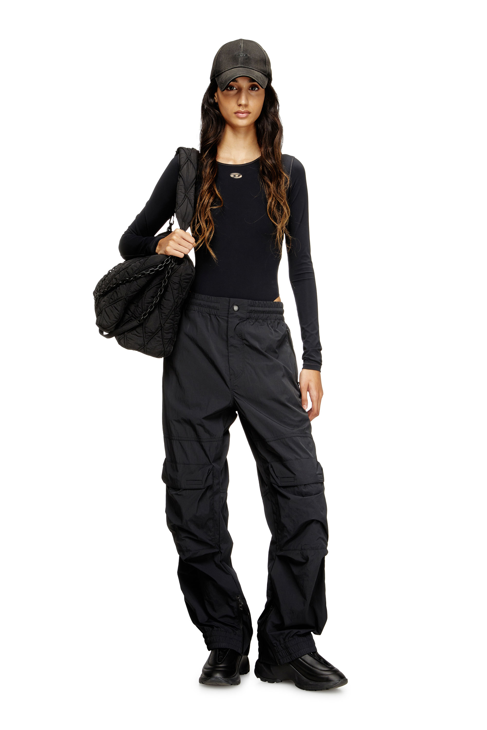 Diesel - ANGELICA-UTLT, Body avec d&eacute;coupe Oval D Femme in Noir - 4