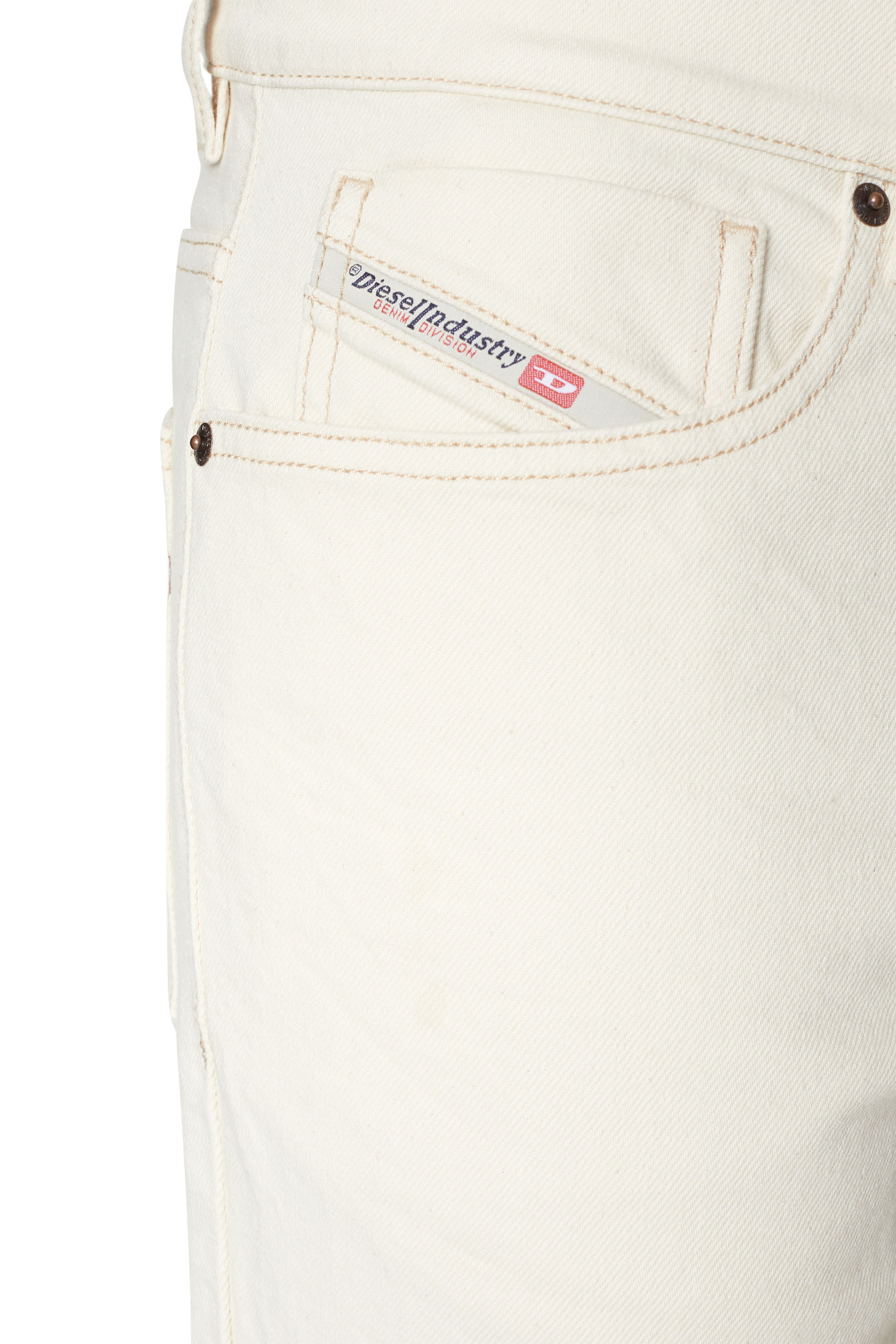 Diesel - 2005 D-FINING 09B94 Tapered Jeans, Bianco - Image 3