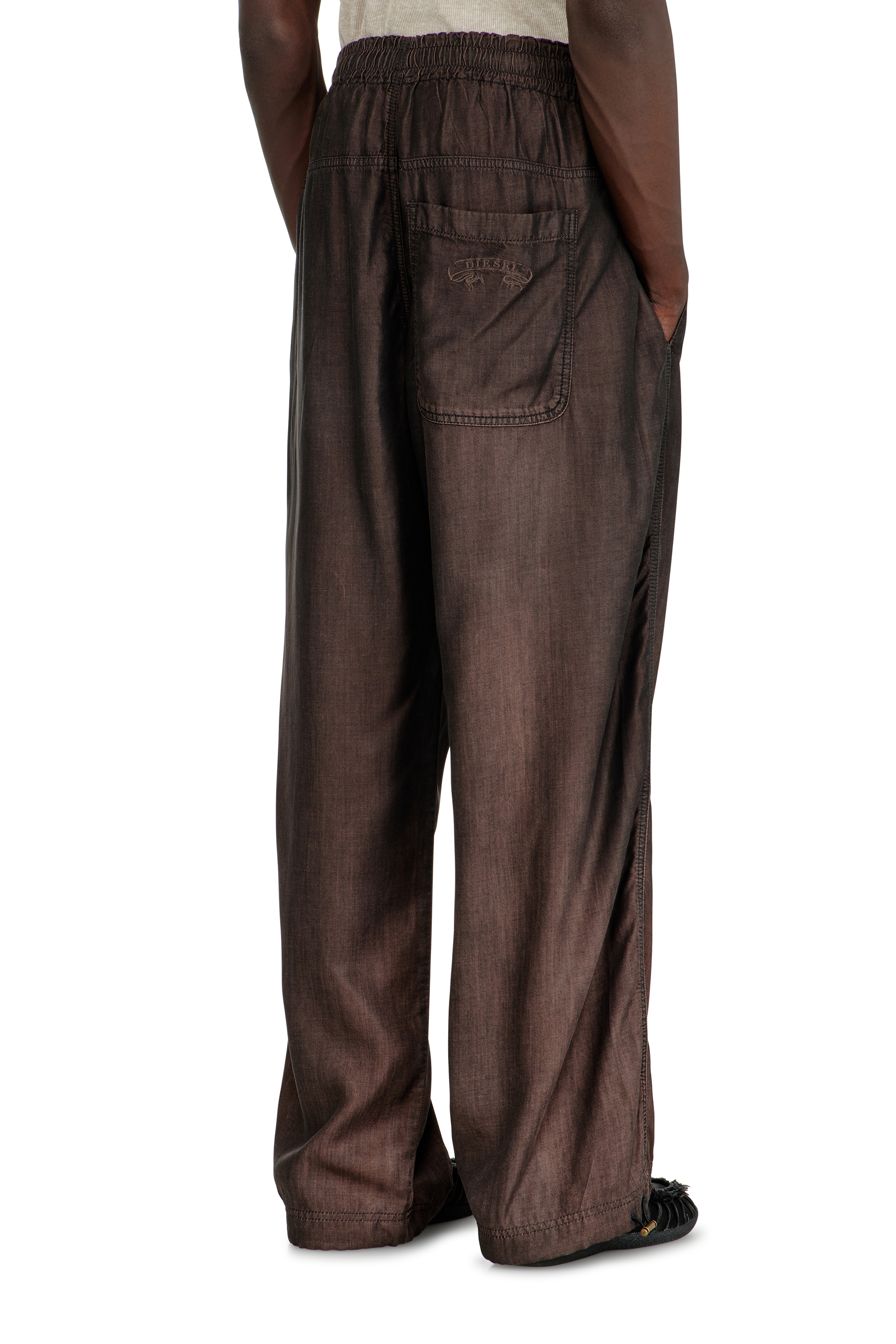 Diesel - Unisex Relaxed Jeans D-Roder 068YF, Dunkelbraun - 4