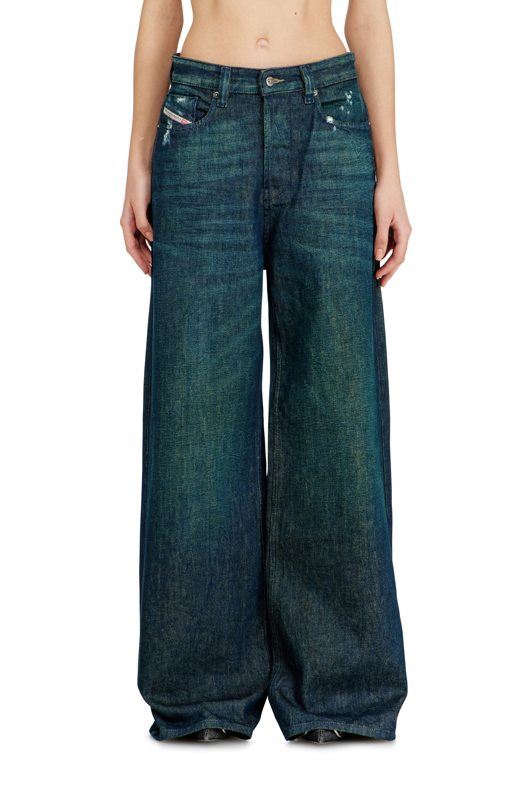 Diesel - Damen Relaxed Jeans 1996 D-Sire 0ADBY, Dunkelblau - 2