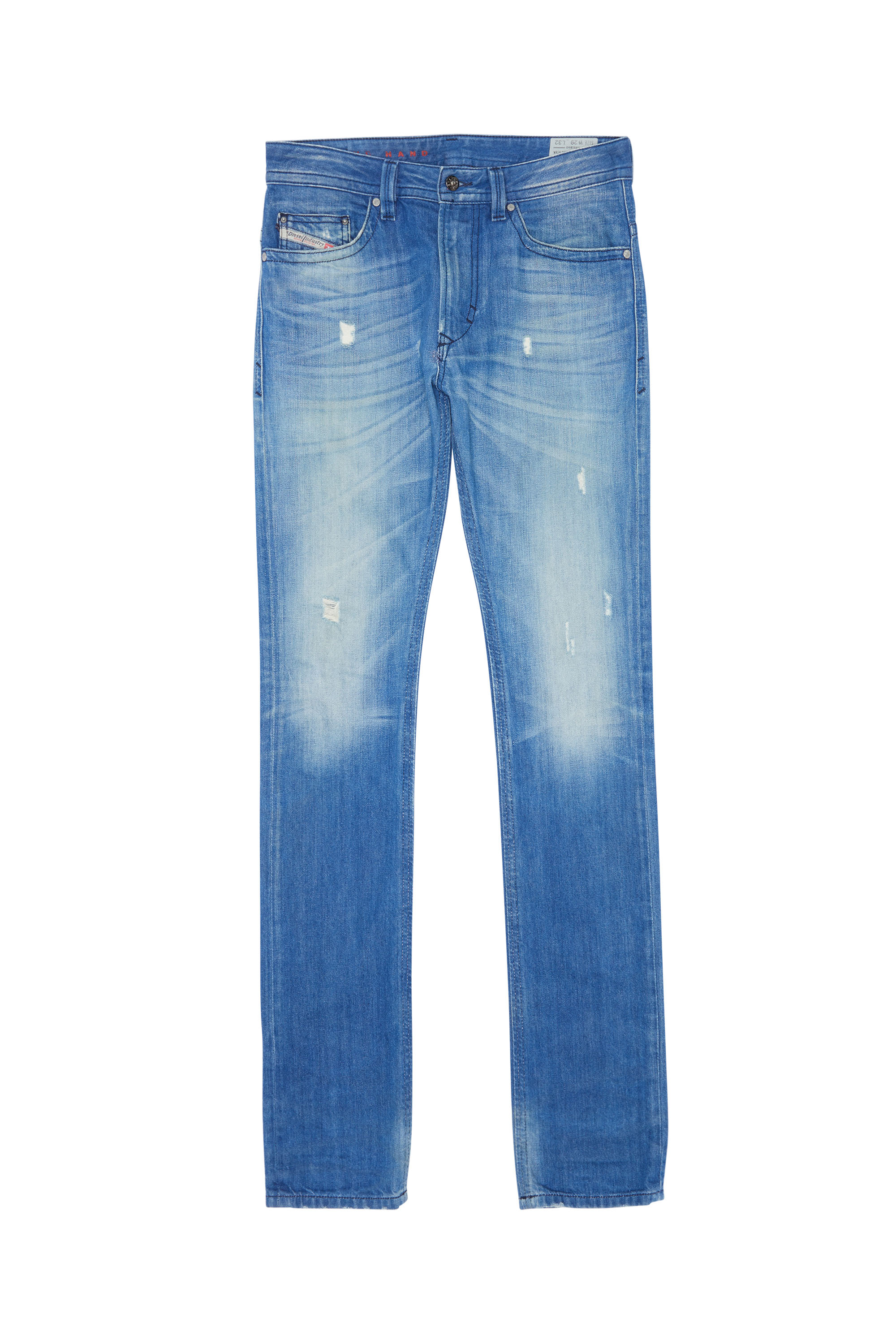 Diesel - THAVAR, Diesel Homme - Jeans Bleu moyen Homme in Bleu - 1
