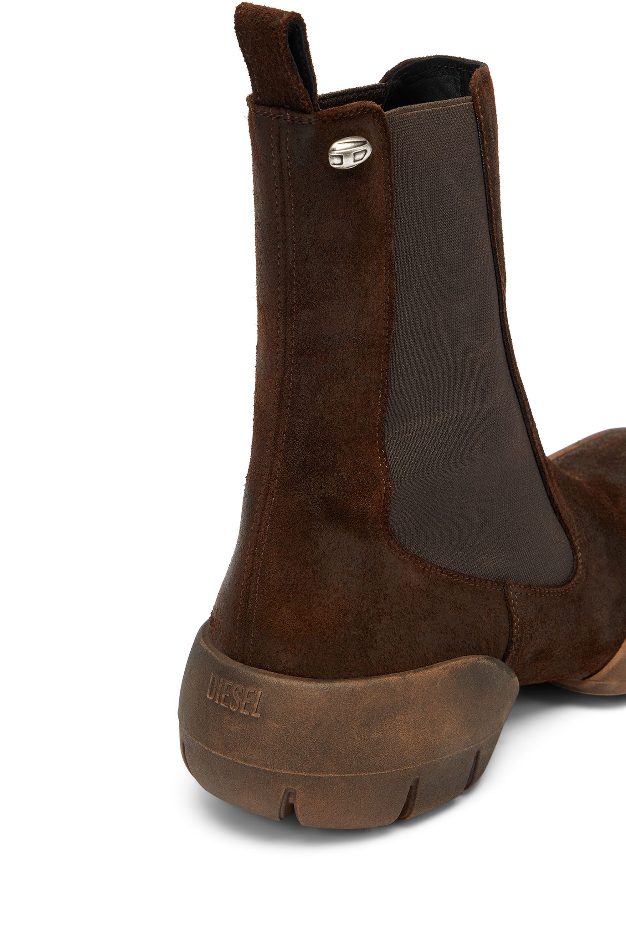 Diesel - D-MATHIEU CH, Herren D-Mathieu - Stiefel aus Wildleder mit Gummisohle in null - 4