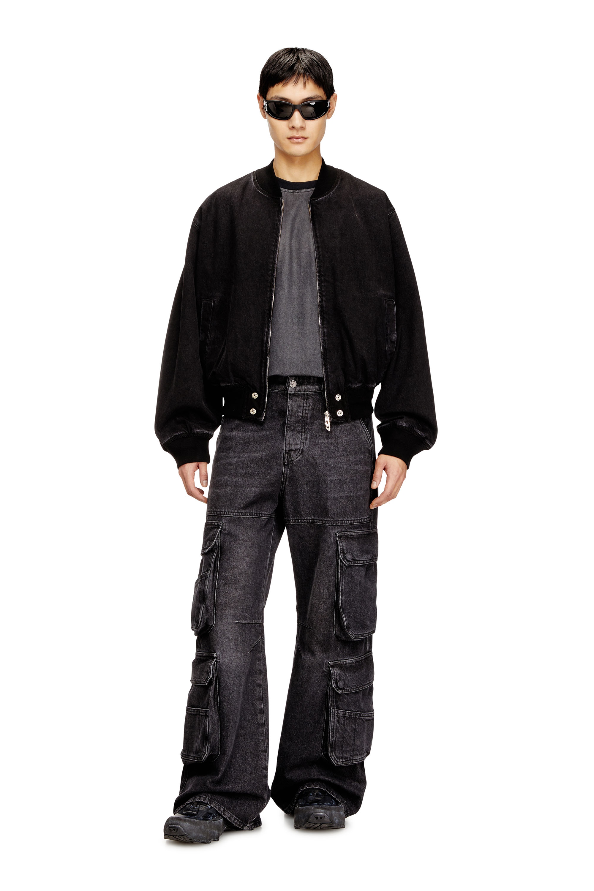 Diesel - D-GUZ, Blouson aviateur en denim Mixte in ToBeDefined - 2