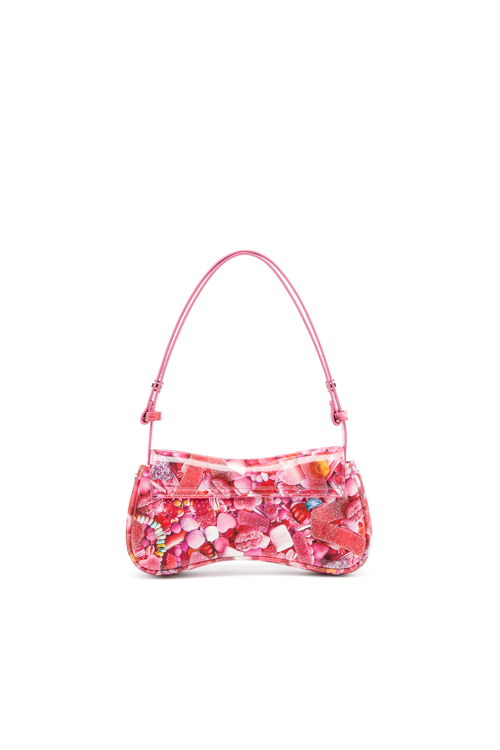 Diesel - PLAY CLUTCH, Play-Pochette brillante avec imprim&eacute; Femme in Rose - 3