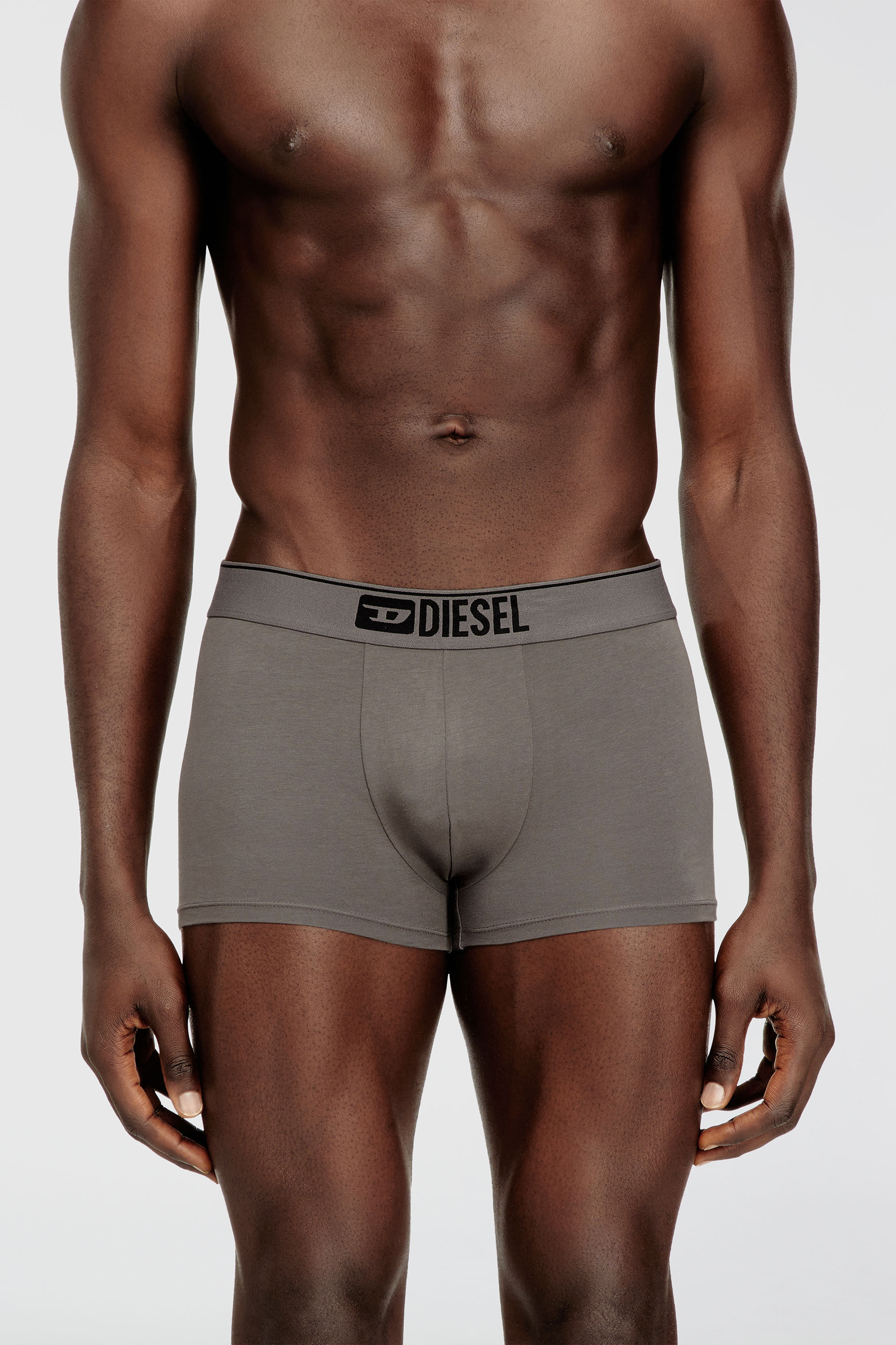 Diesel - UMBX-DAMIENTHREEPACK, Set da tre boxer tinta unita Uomo in Multicolor - 3
