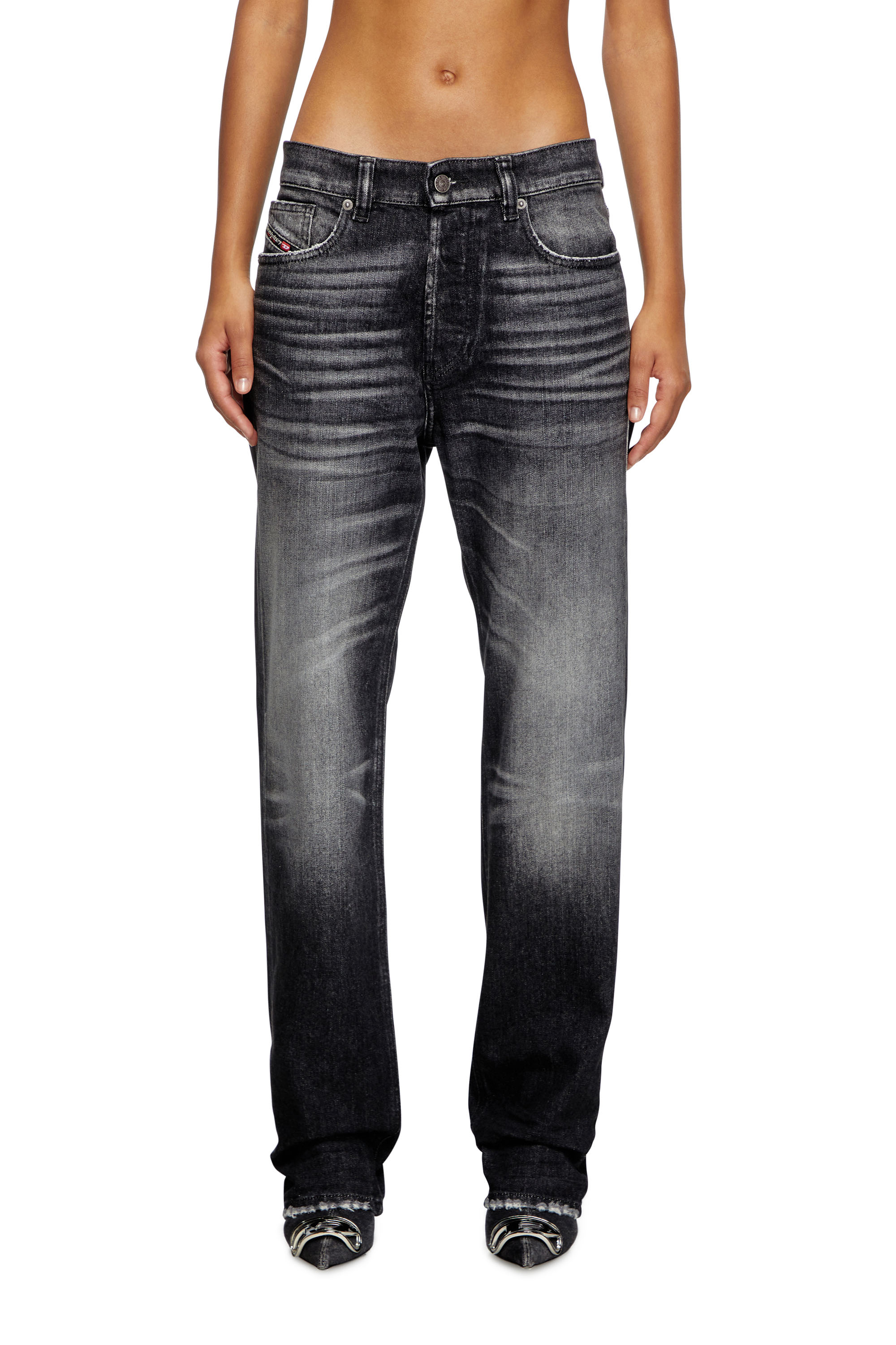 Diesel - Regular Jeans 1988 D-Ark 09L50 Femme, Noir/Gris foncé - Image 1