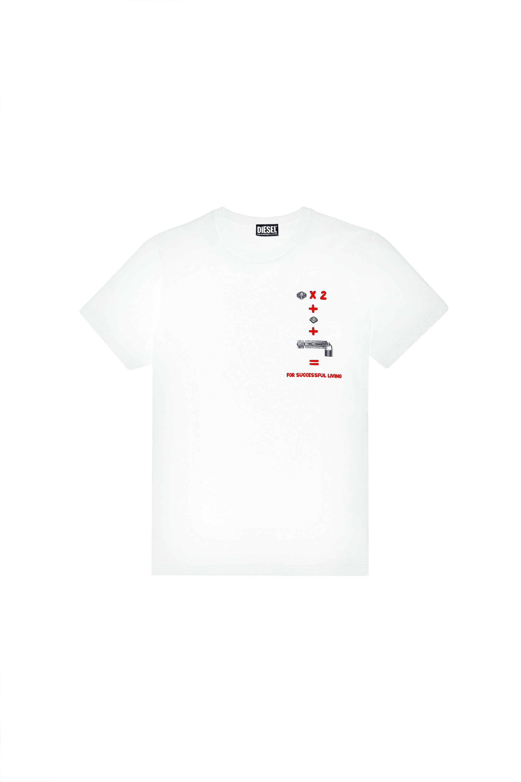 T-DIEGOS-B4, Weiß - T-Shirts
