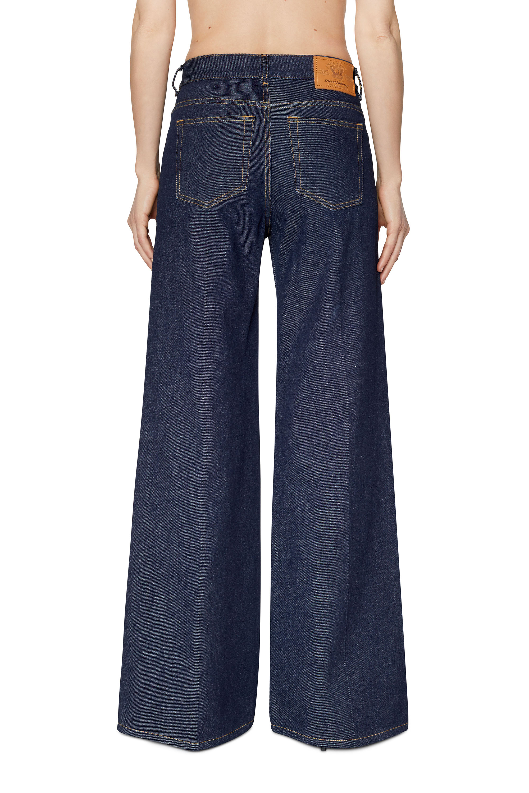 Diesel - 1978 D-Akemi Z9C02 Bootcut and Flare Jeans, Blu Scuro - Image 2