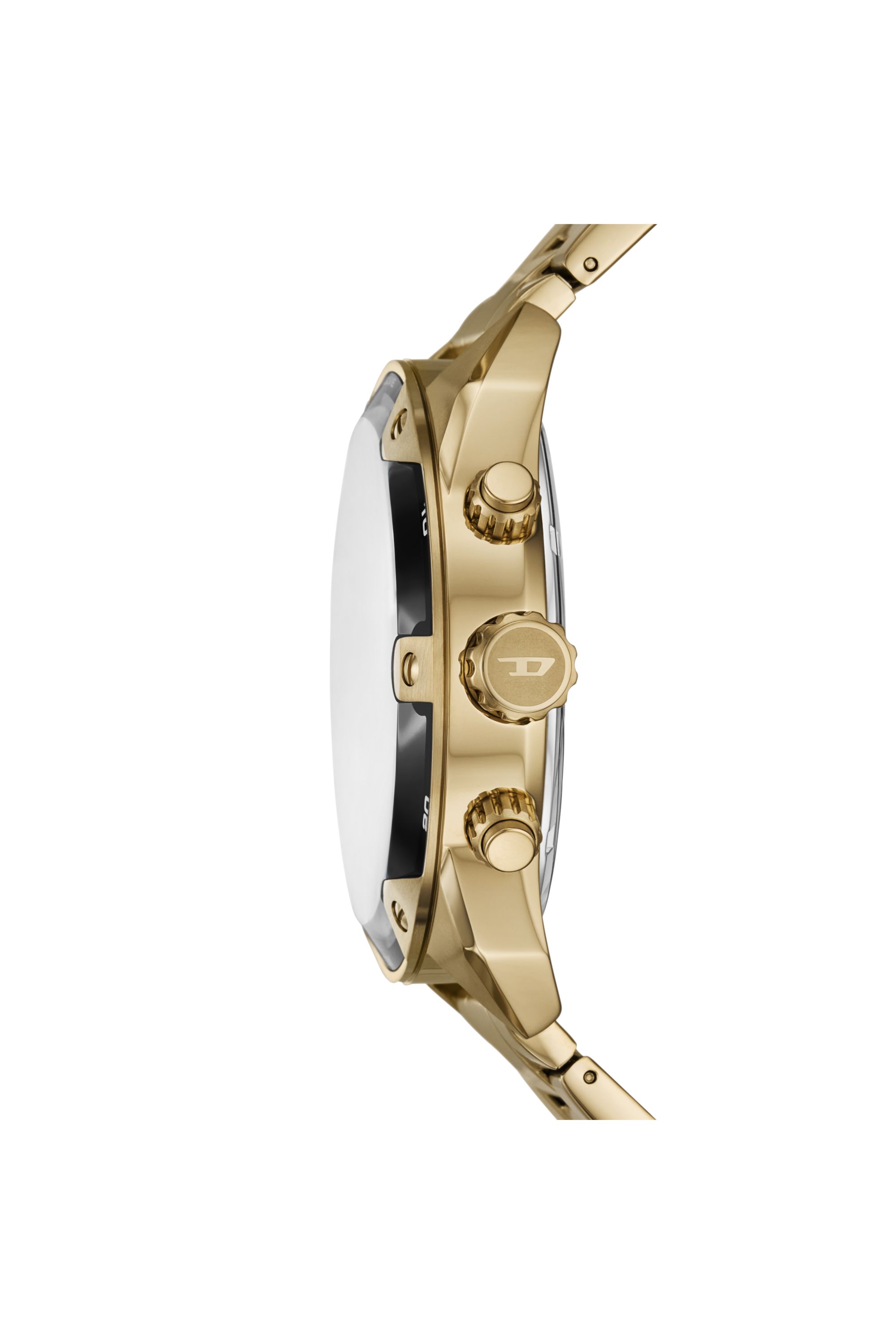 Diesel - DZ4685 WATCH, Herren Spiked Chronograph Edelstahl in Gold - 3