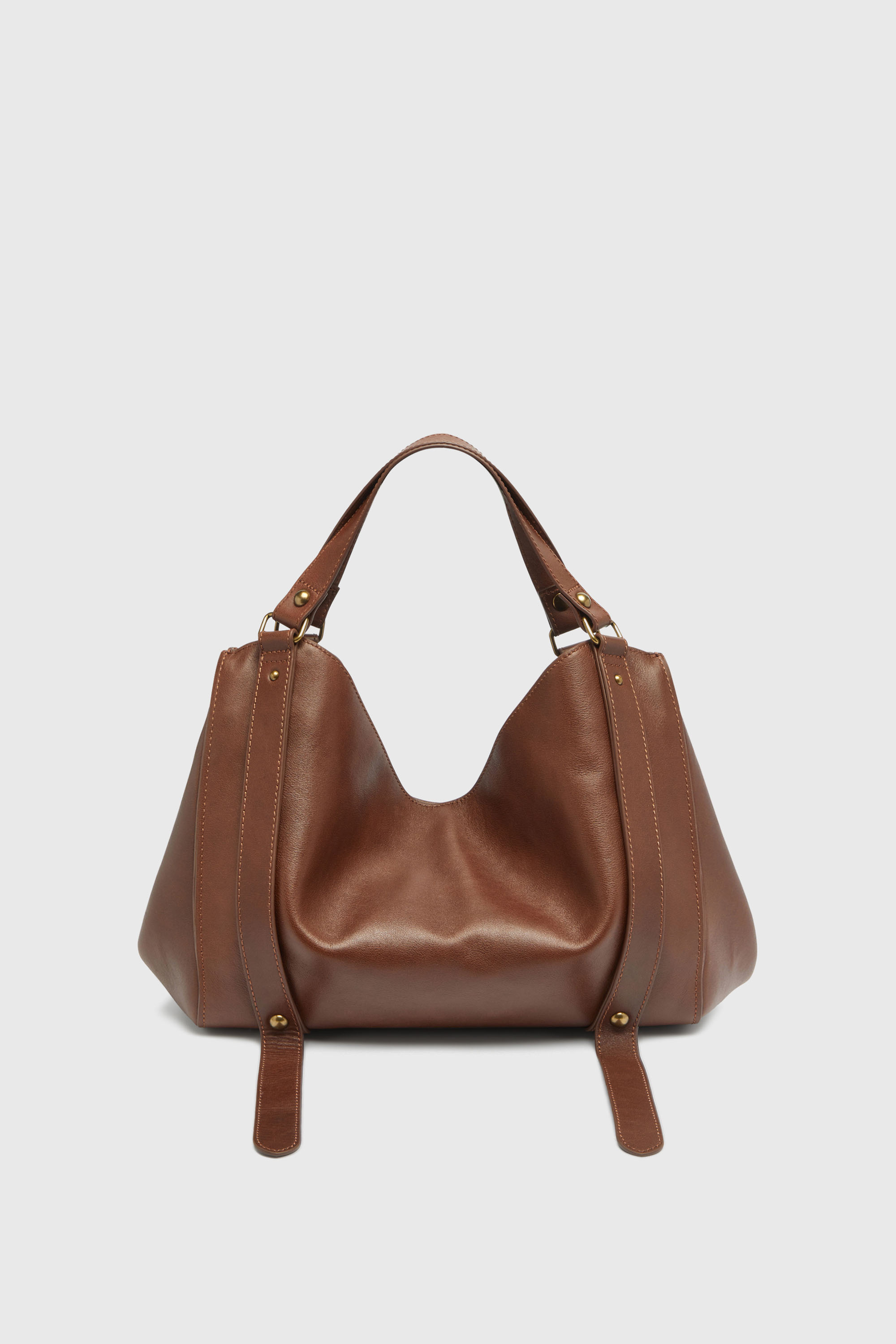Diesel - D-ONE TOPHANDLE M, D-One-Borsa media a mano in pelle trattata Unisex in Marrone - 3