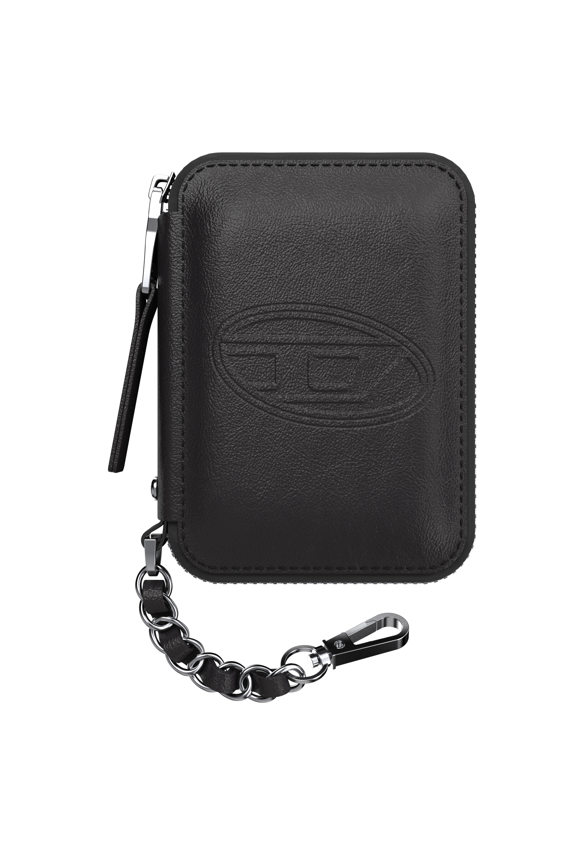 Diesel - 60667 UNIVERSAL POUCH, Pochette MagSafe Oval D Unisex in Nero - 1