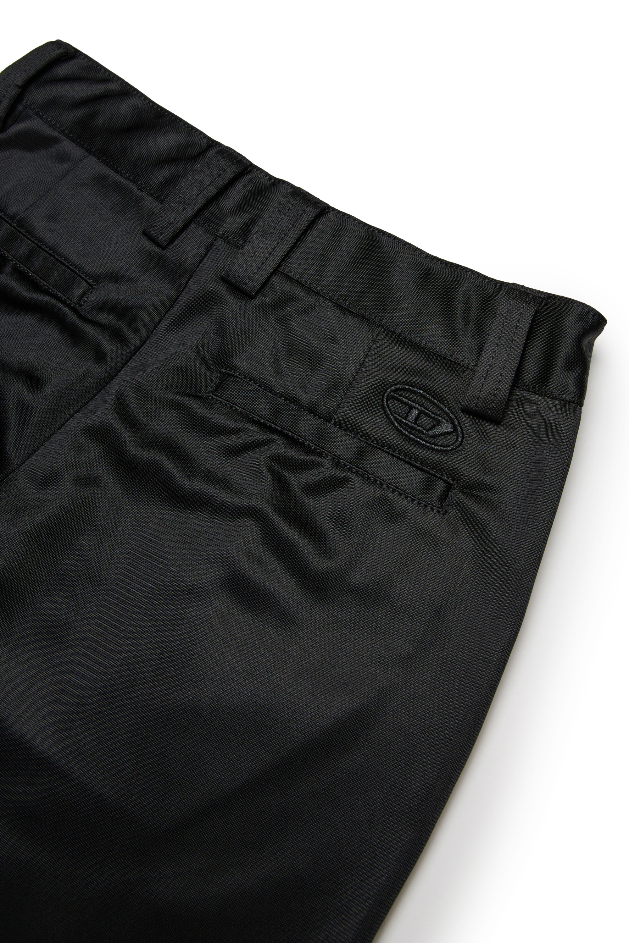 Diesel - PWIRE, Pantaloni sartoriali ibridi Uomo in Nero - 3