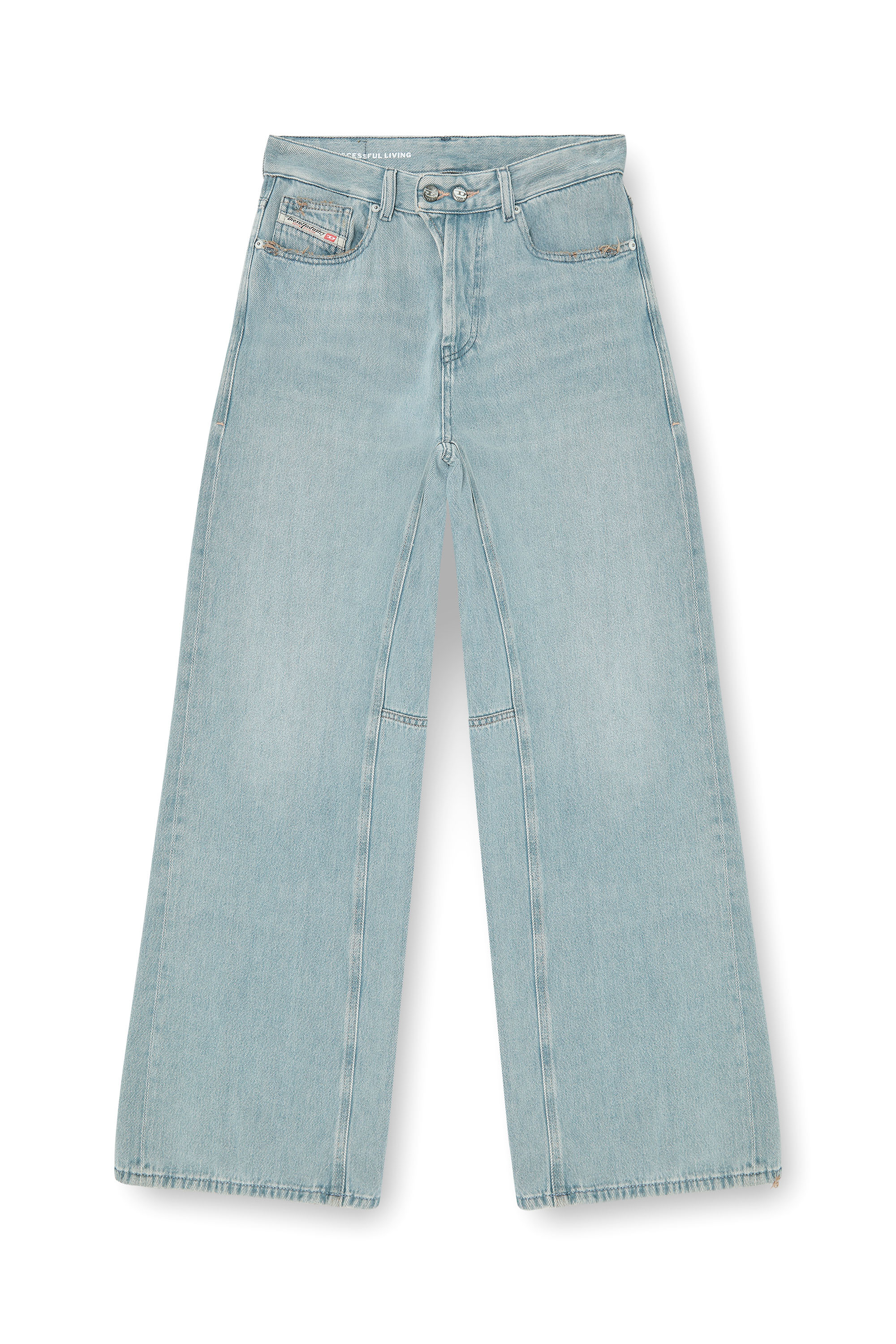 Diesel - Damen Relaxed Jeans 1996 D-Sire 09P84, Hellblau - 3