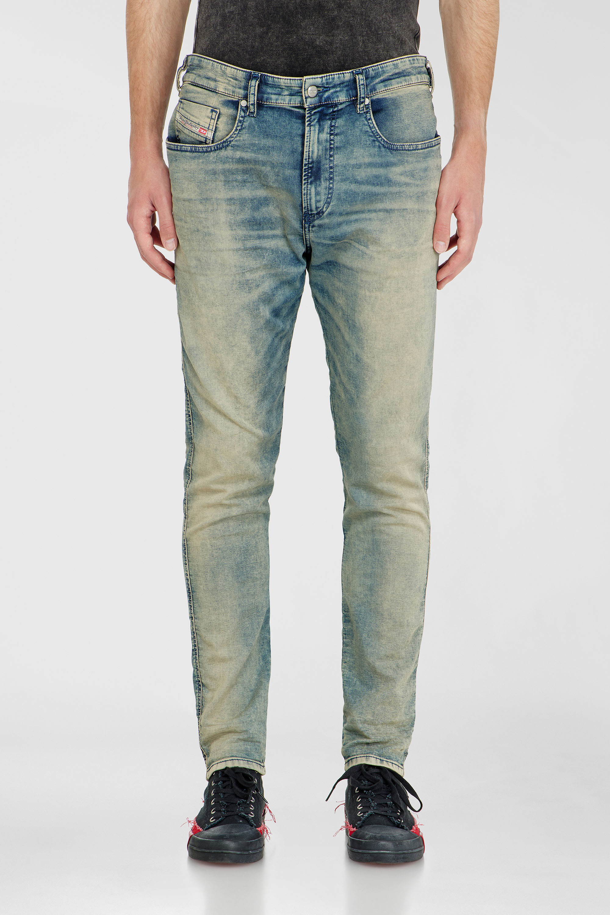 Diesel - Herren Slim 2062 D-Strukt Joggjeans&reg; 09P60, Mittelblau - 1