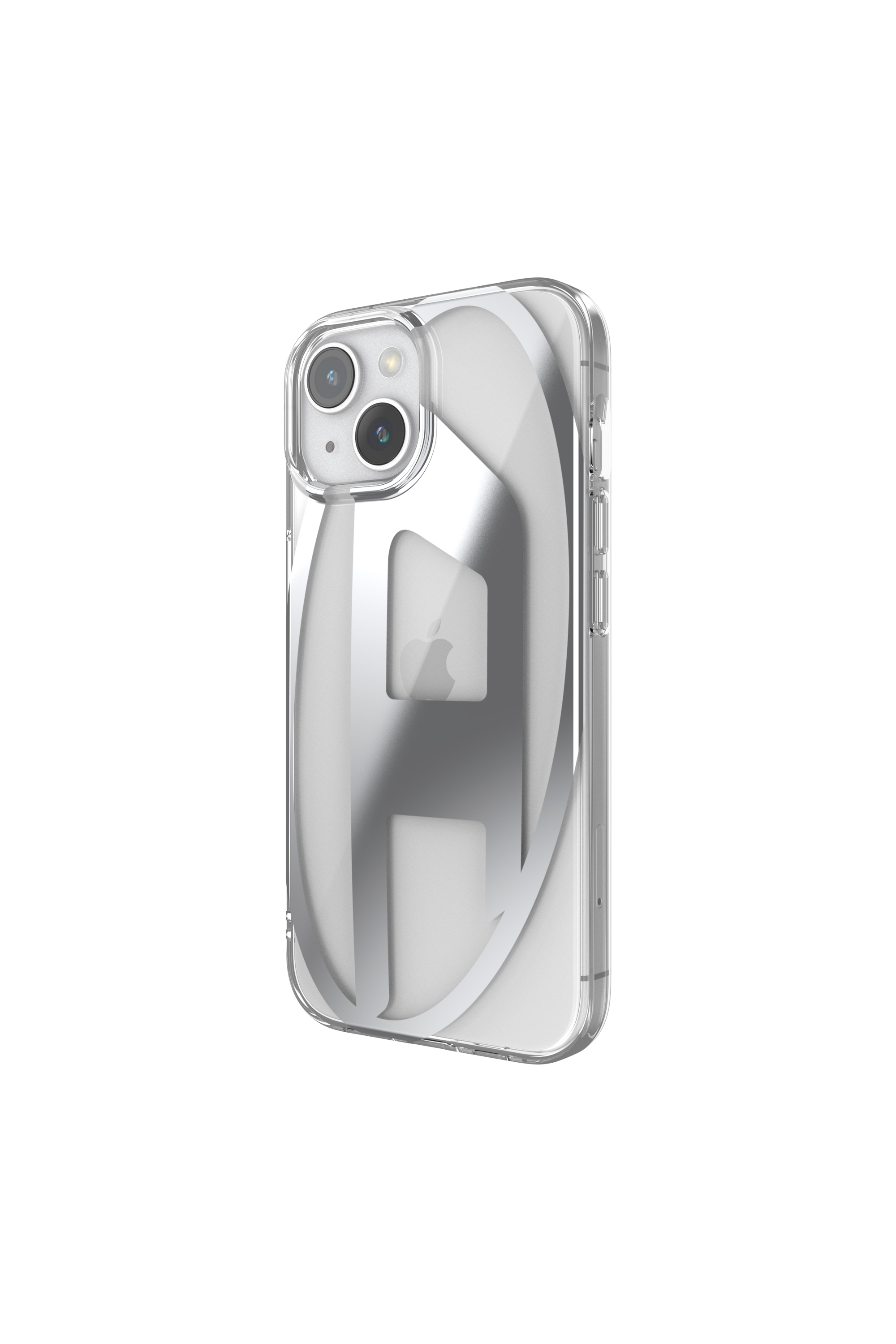 Diesel - 54201 MOULDED CASE, Unisex Clear case D iP15 in Silver - Image 4