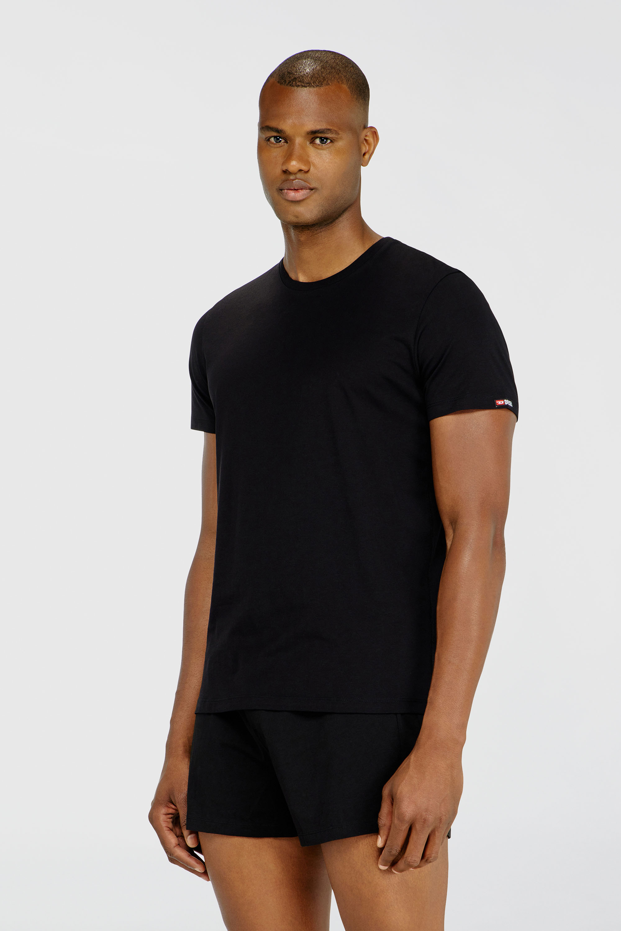 Diesel - RANDAL-D-CORE-3PACK, Man's Set of 3 cotton T-shirts in Black - 2