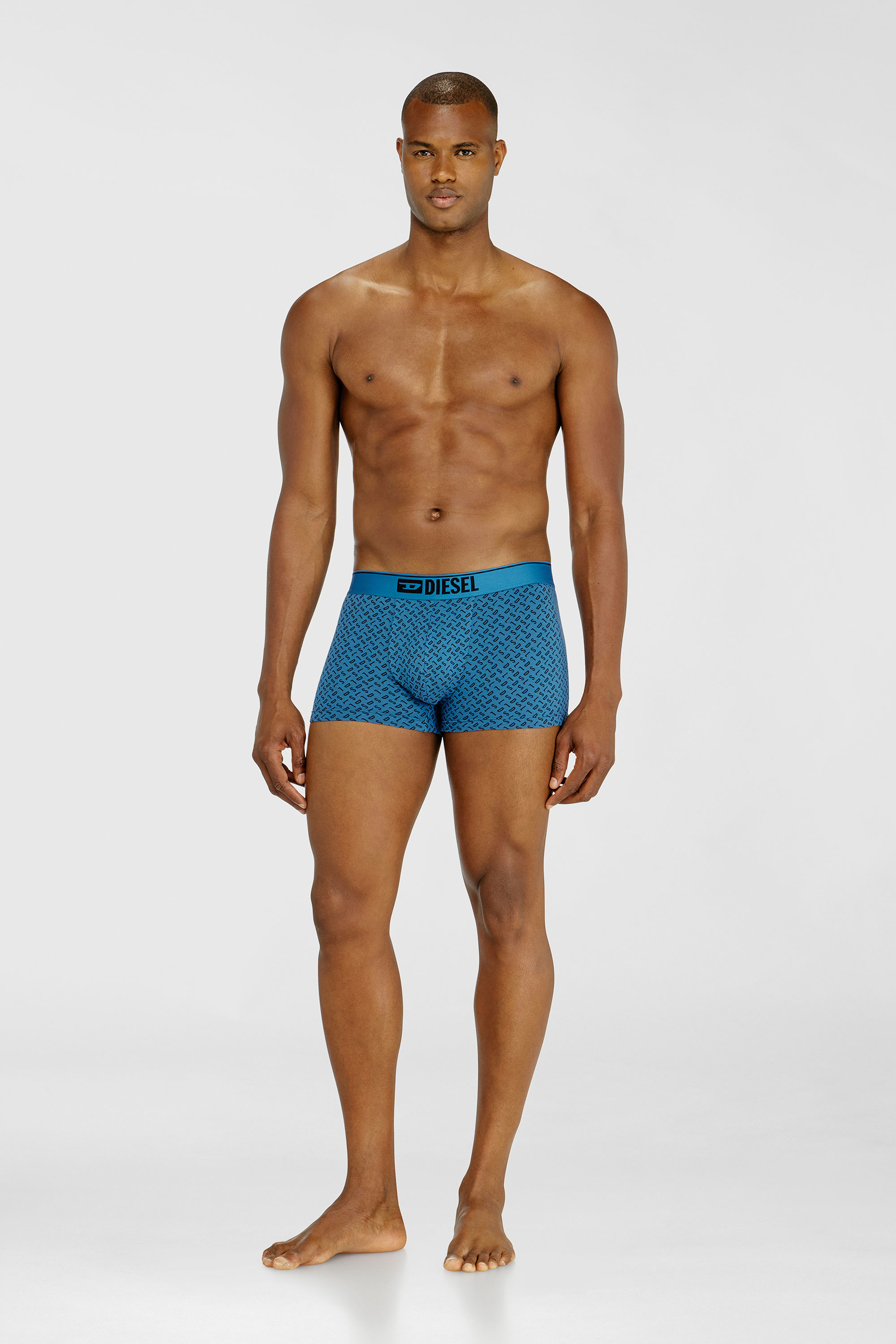 Dreierpack Stretch-Baumwoll-Trunks mit monogram