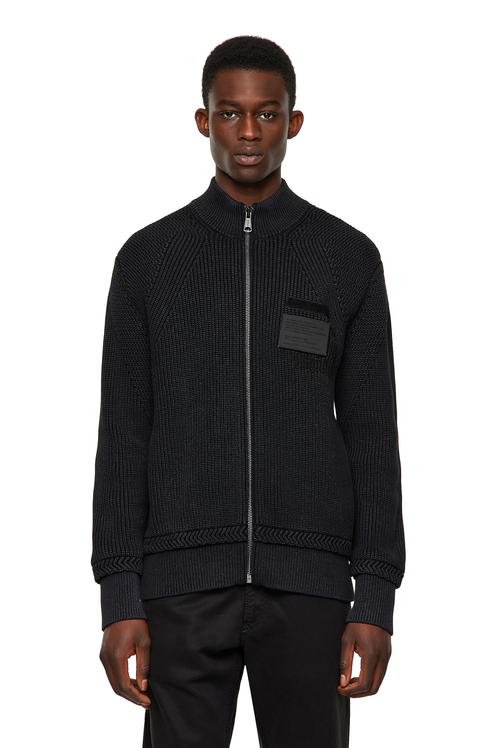 K-MEXICO, Noir - Pull Maille