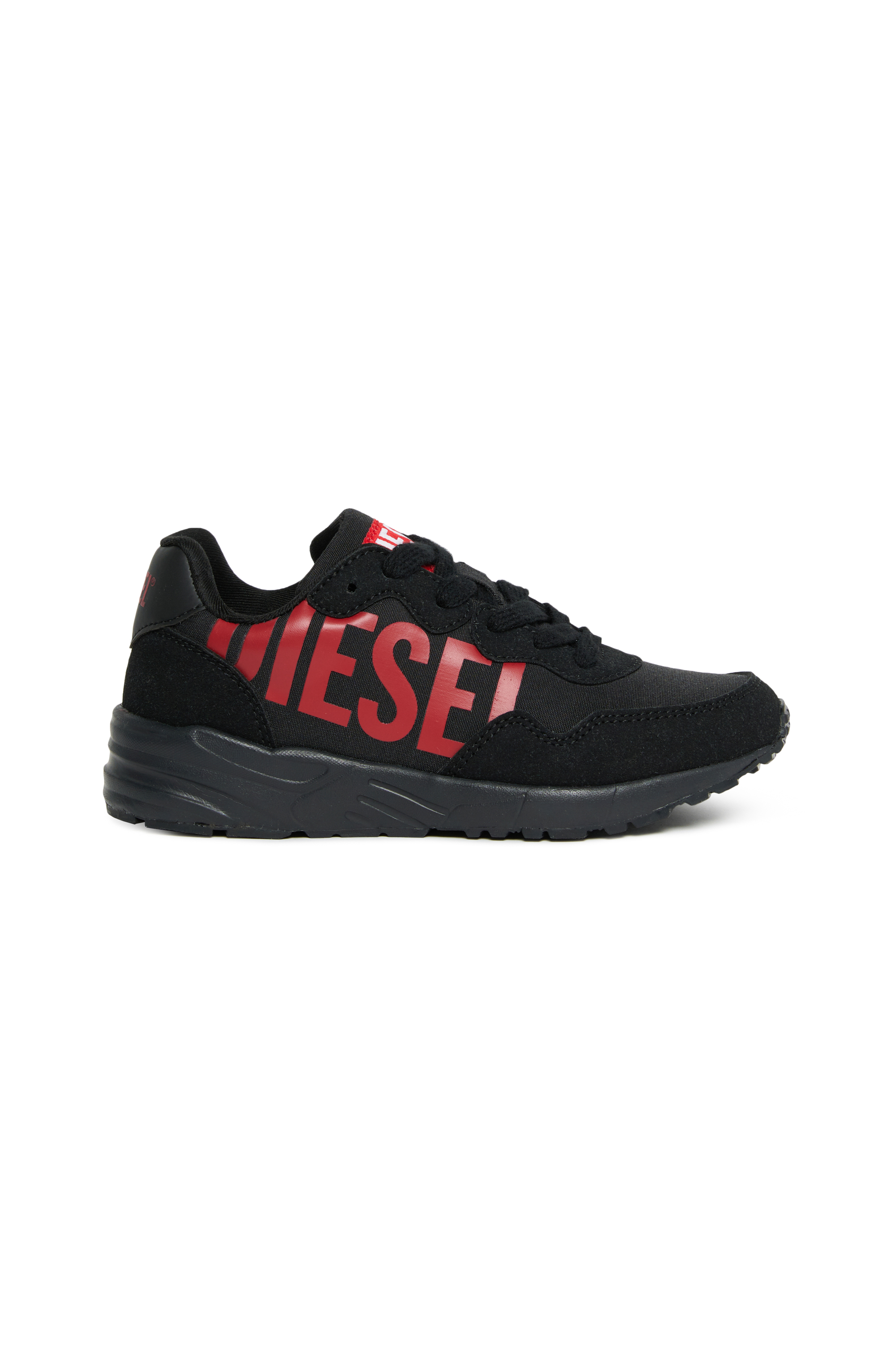 Diesel - S-STAR LIGHT LC, Unisex Nylon sneakers with shiny Diesel print in Multicolor - Image 1
