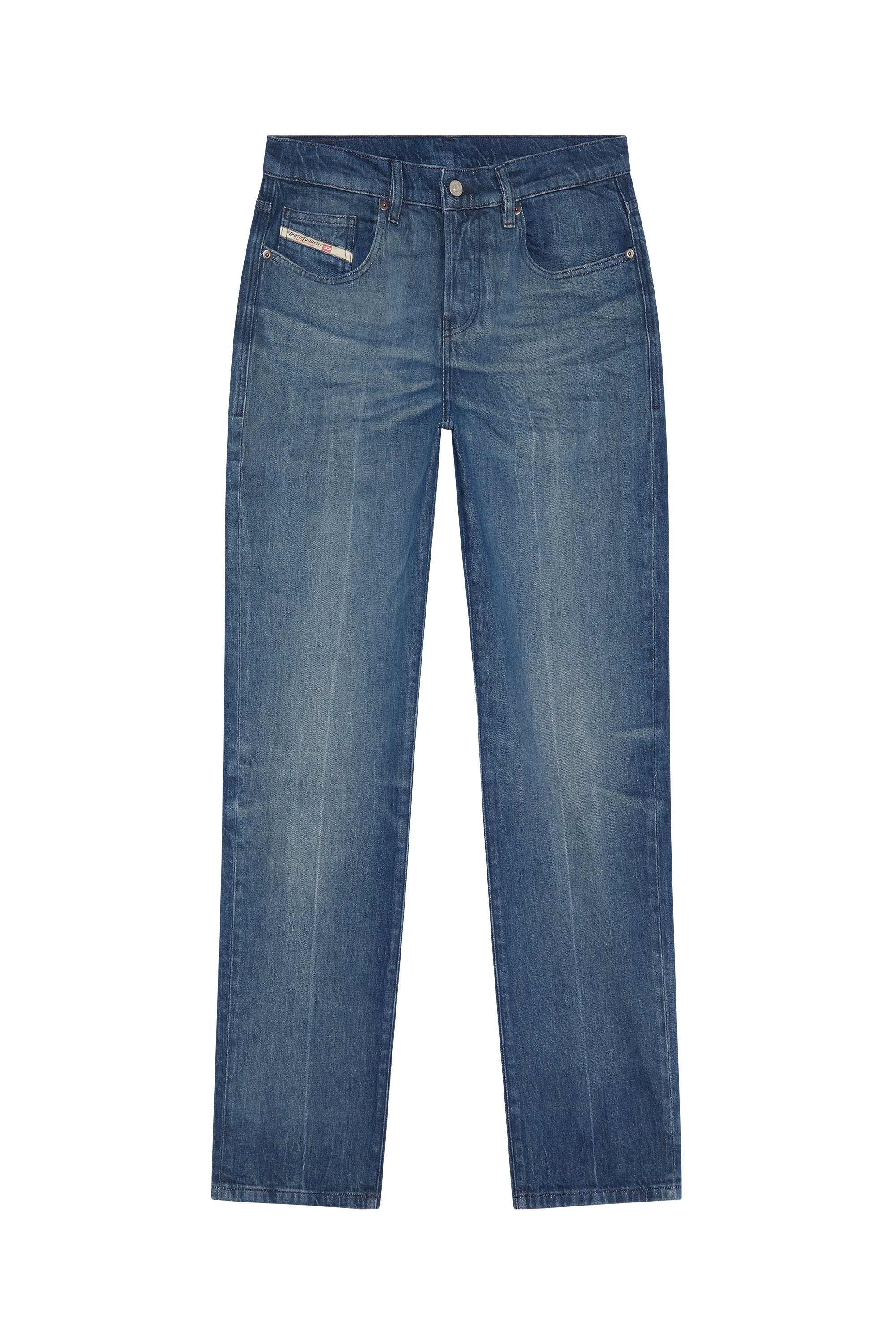 Diesel - Straight Jeans 2020 D-Viker 0ENAM, Blu medio - Image 5