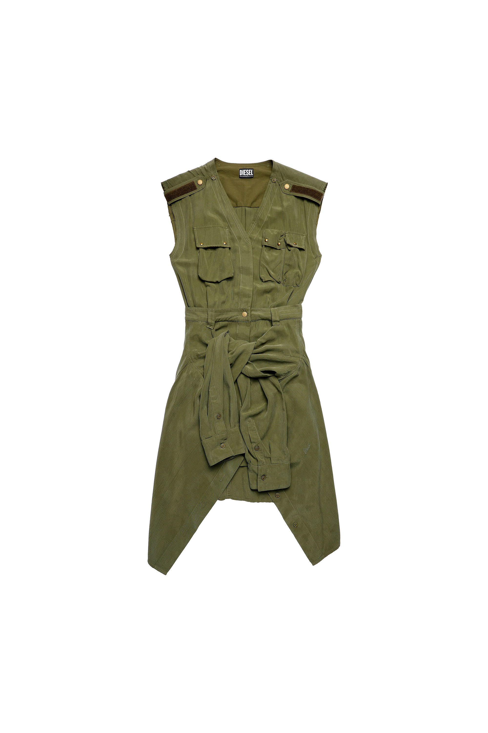D-GIUDITTA, Vert Olive - Robes