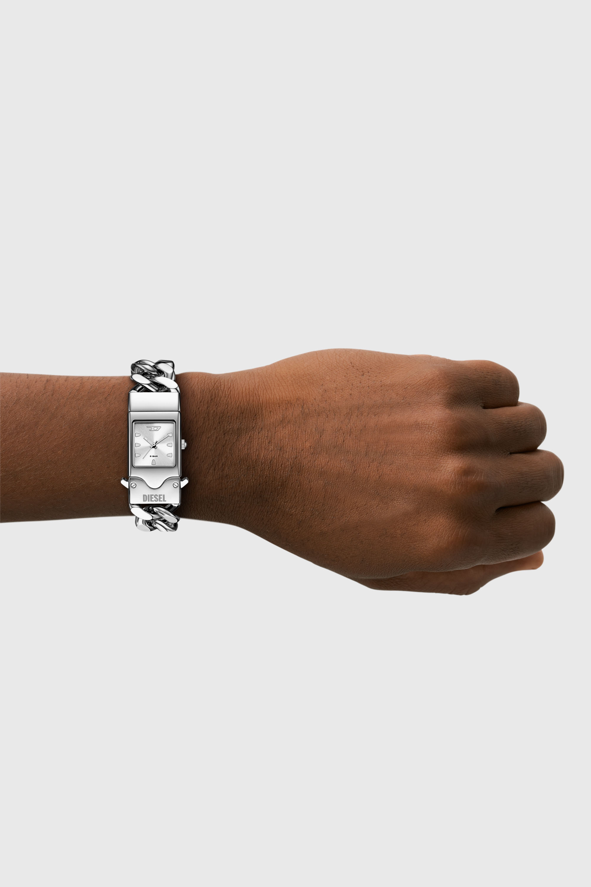 Diesel - DZ2225 WATCH, Unisex Closer Armbanduhr Edelstahl in Silber - 5
