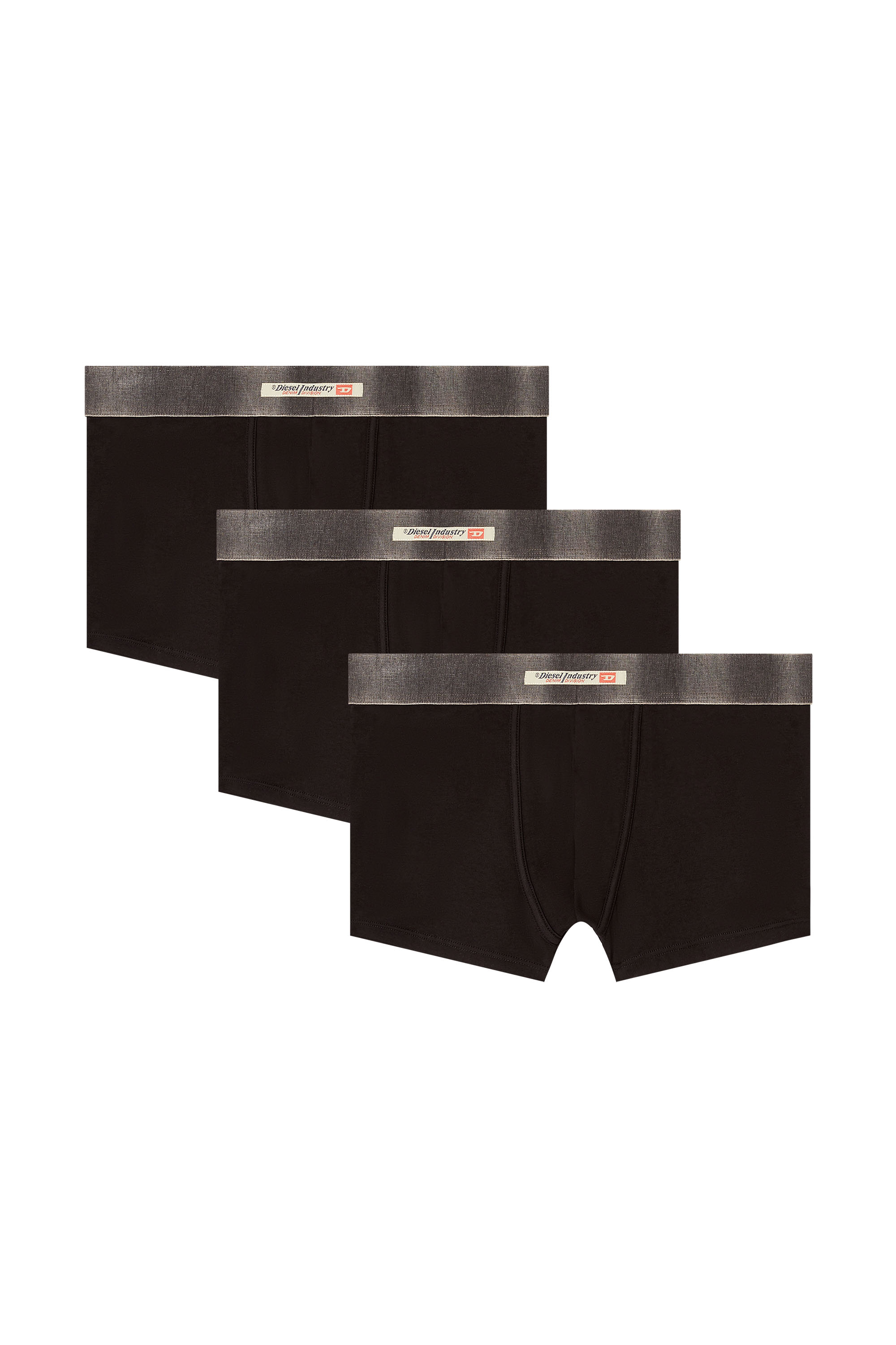 Diesel - DAMIEN-DNM-3PACK, Lot de 3 boxers en coton stretch avec ceinture en satin Homme in ToBeDefined - 1