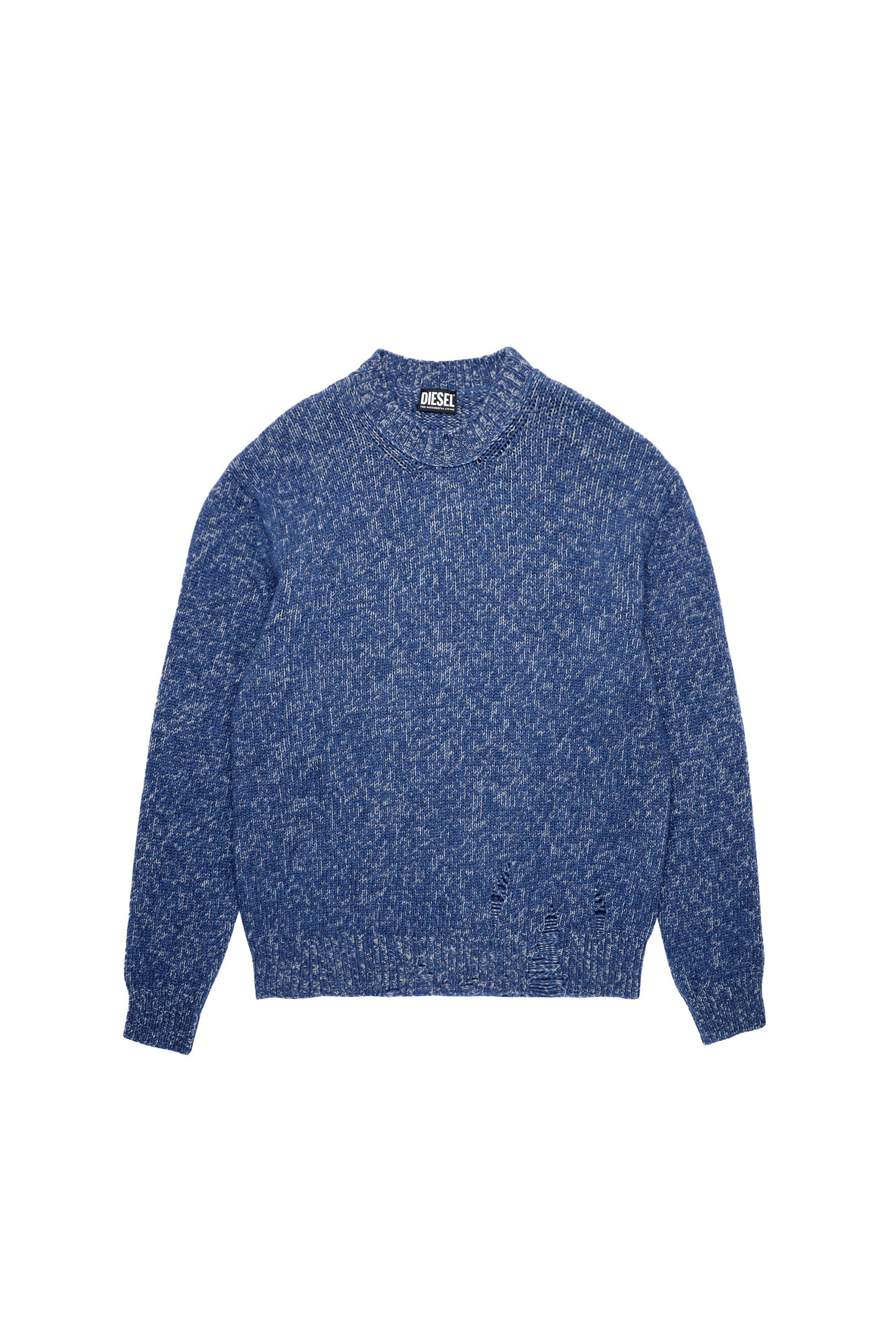K-EVANS, Bleu - Pull Maille