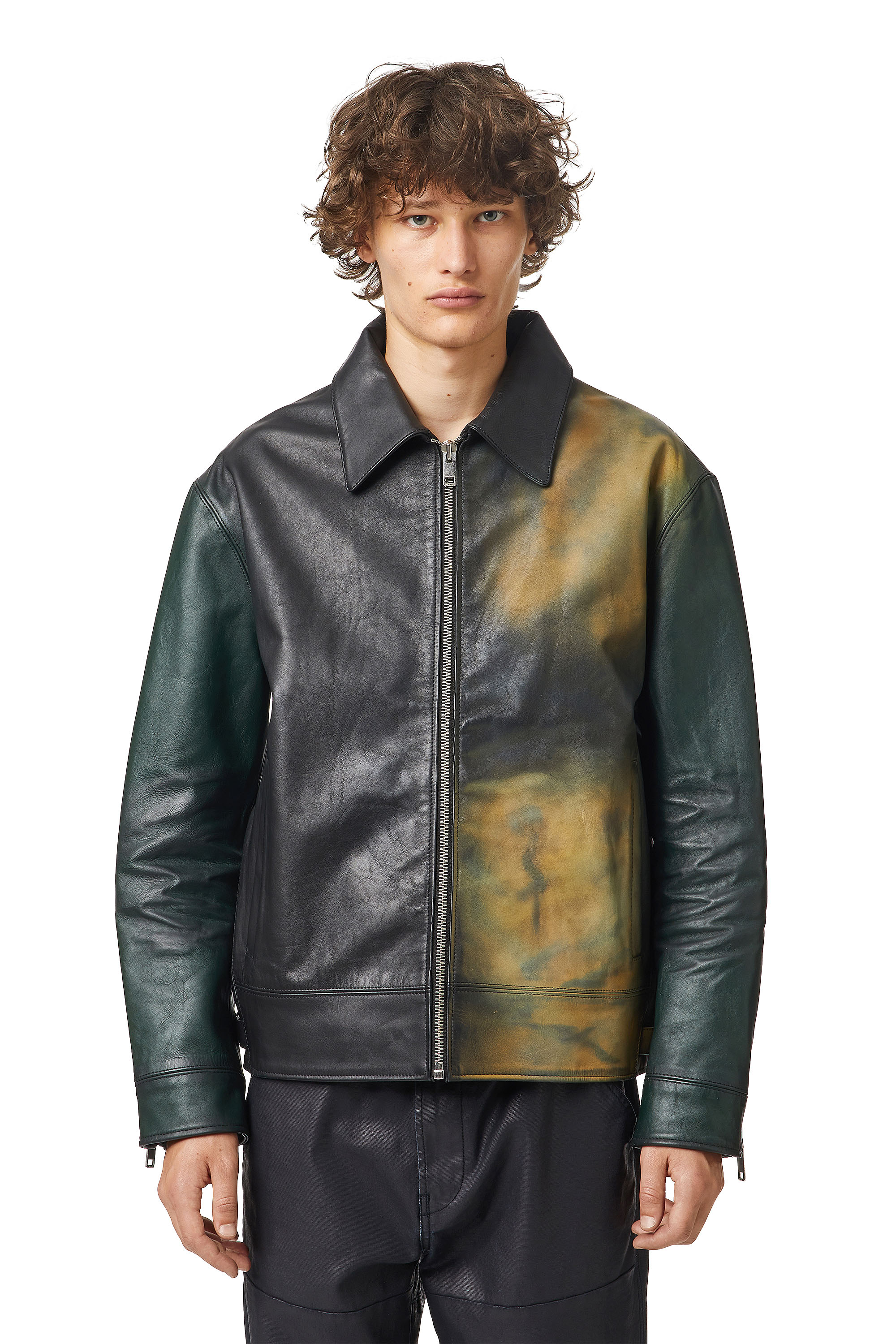 L-COOPER-NEW, Nero - Giacche di pelle