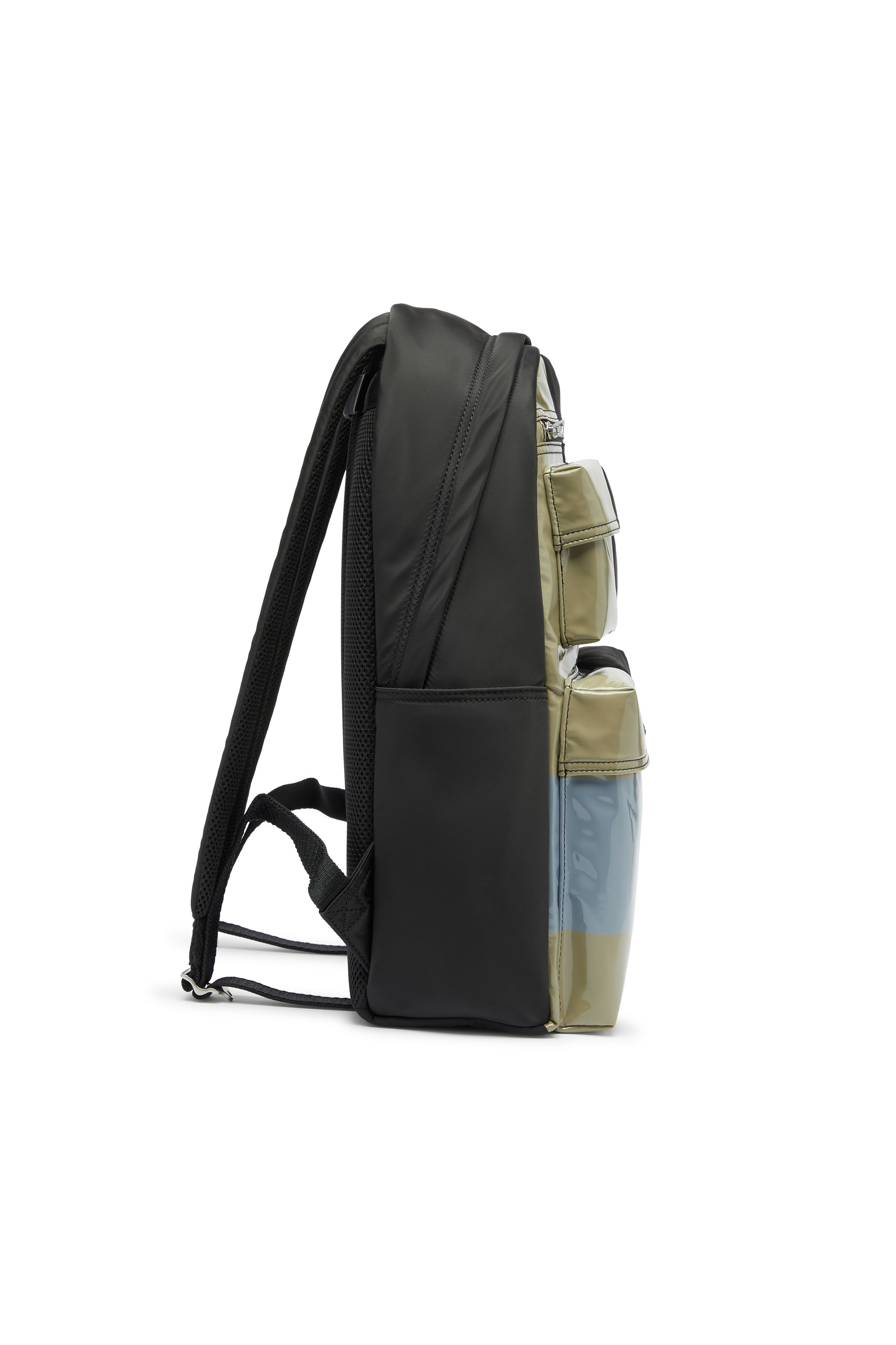 Diesel - MULTI-PKTS BACKPACK X, Multi-Pkts - Zaino color-block con tasche multiple Unisex in Multicolor - 4