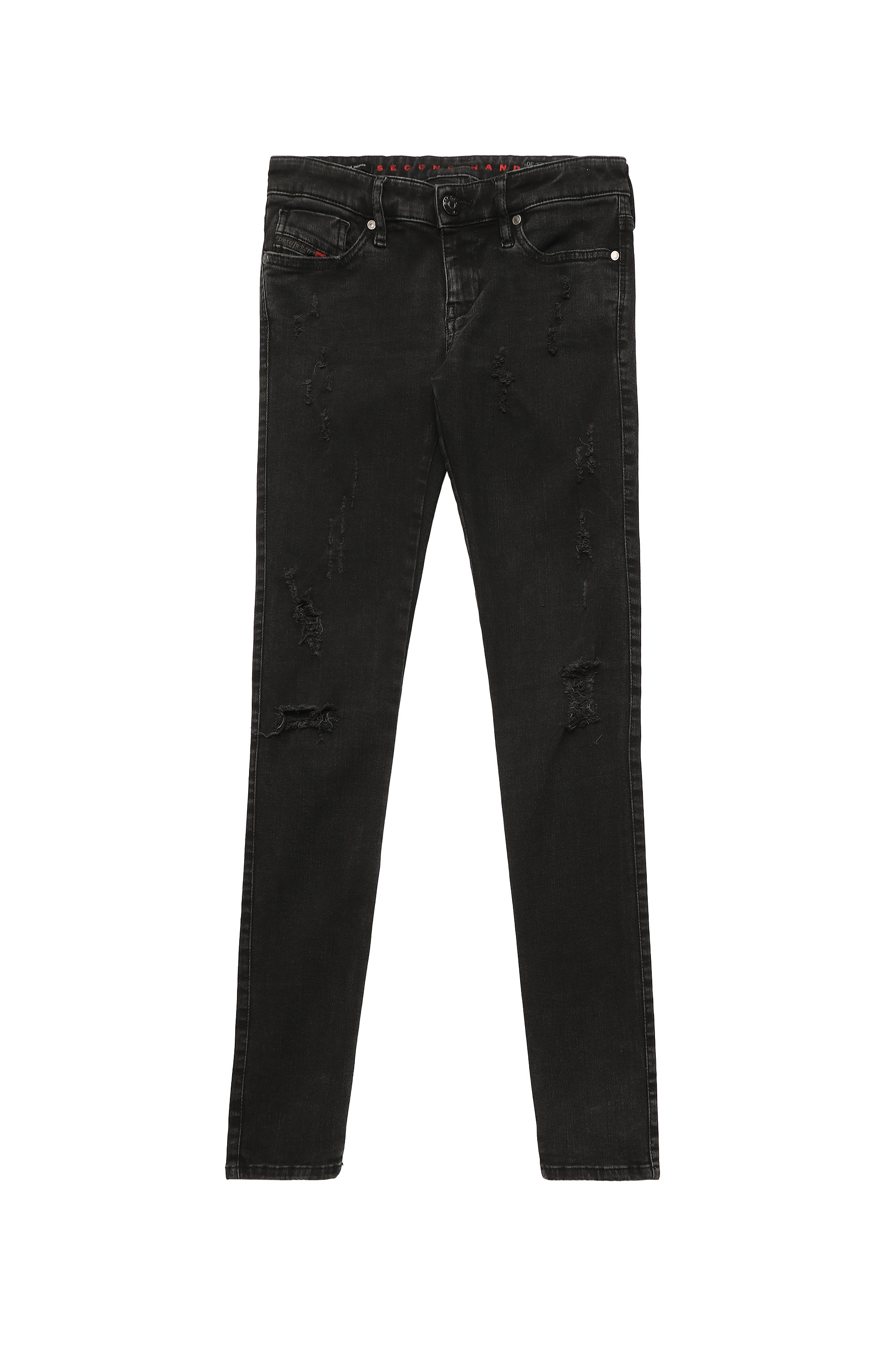 SKINZEE-LOW, Nero/Grigio scuro Diesel - SKINZEE-LOW, Diesel Donna - Jeans Nero/Grigio scuro Donna in Nero - 1