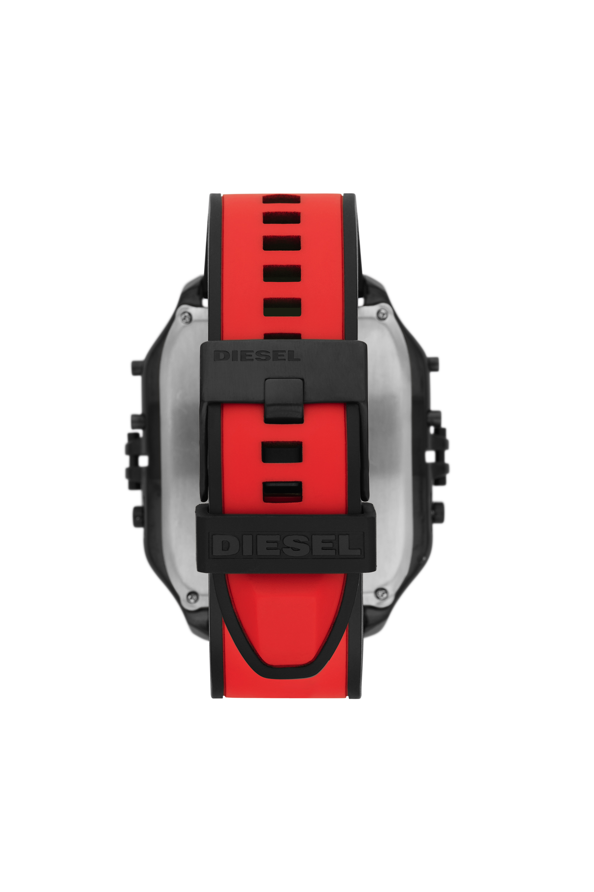 Diesel - DZ7453, Montre Clasher analogique-num&eacute;rique rouge Homme in Rouge - 2