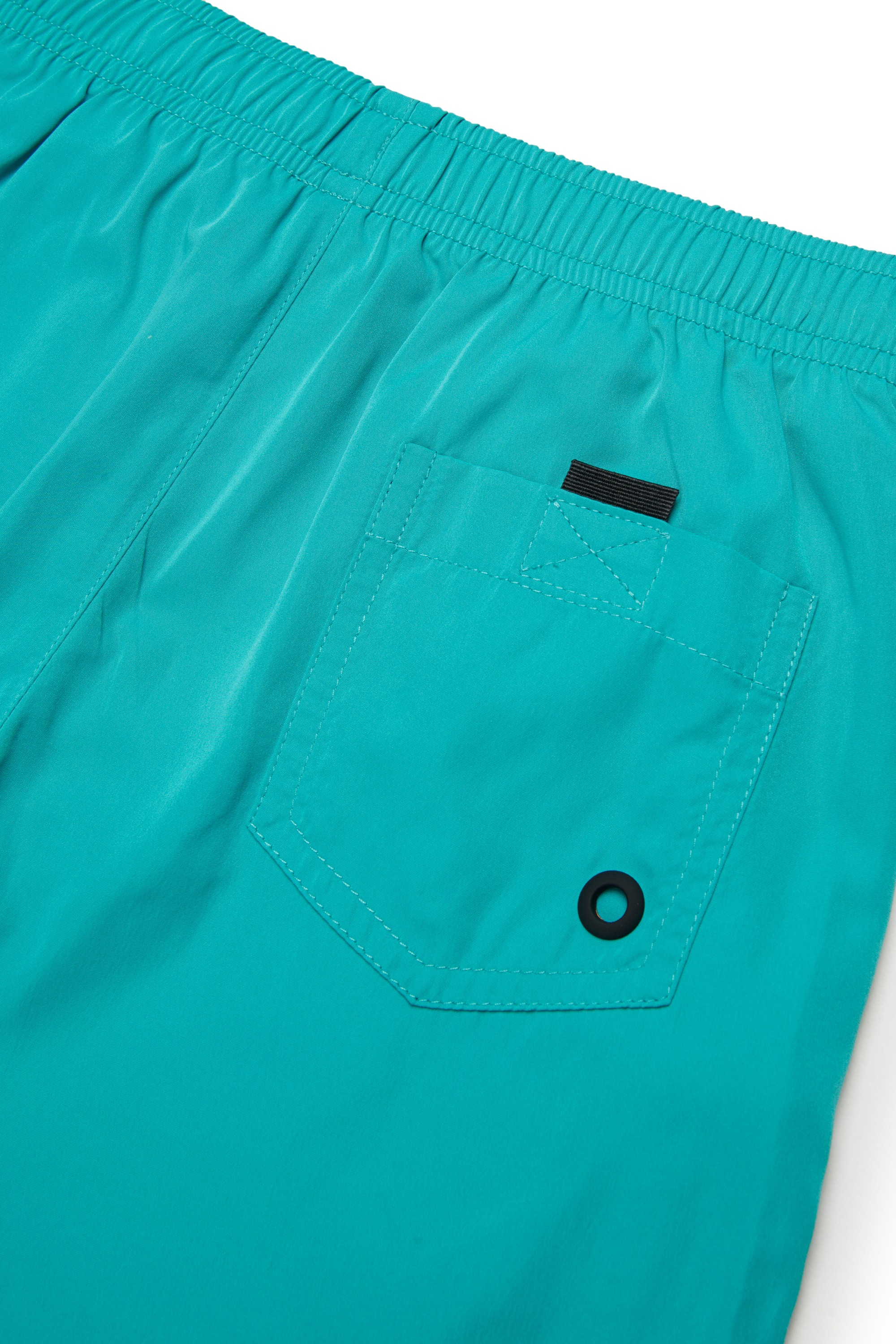 Diesel - MIDIT, Shorts da bagno con maxi logo Uomo in Verde - 4