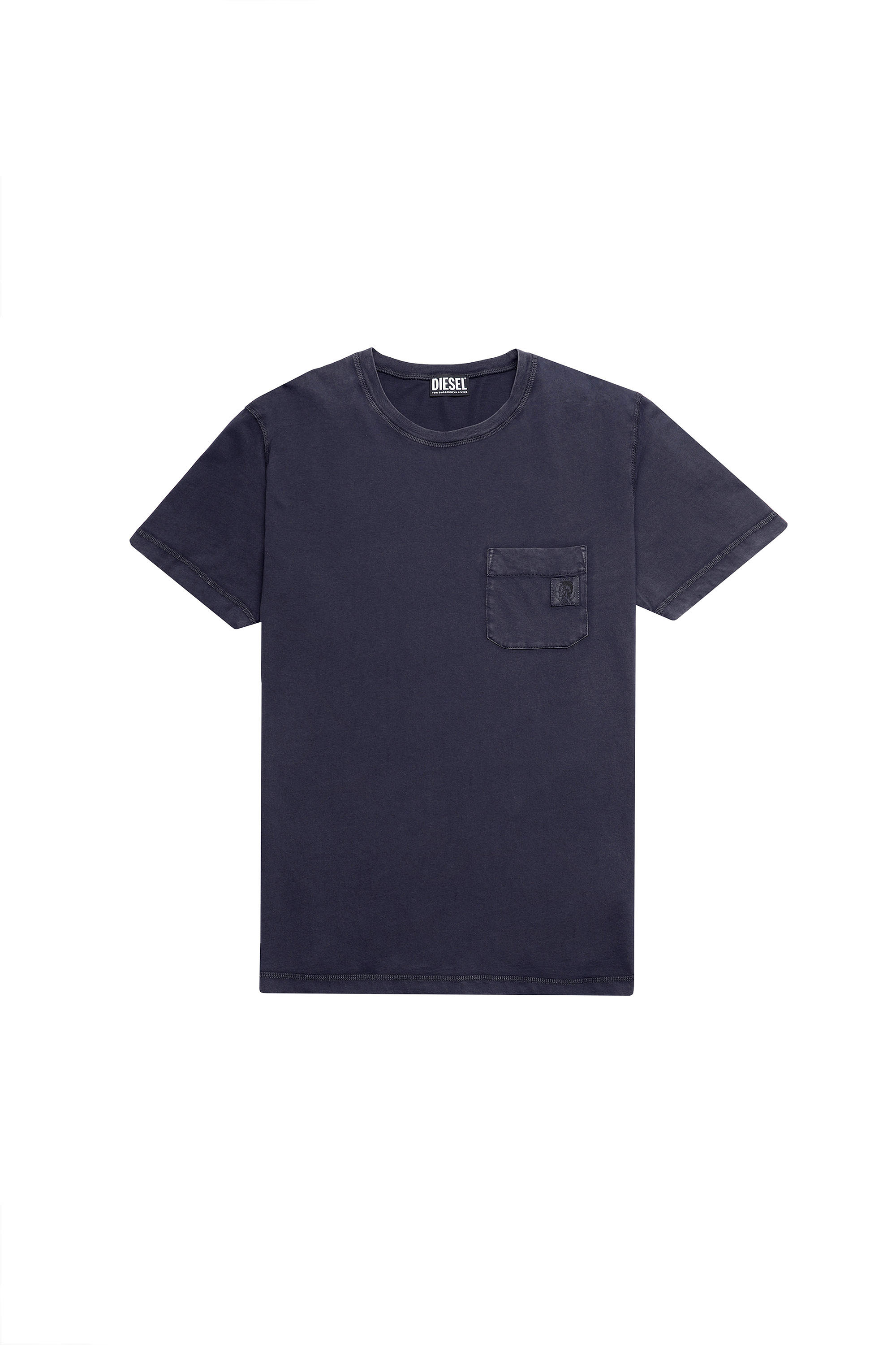 T-WORKY-MOHI-B1, Blau - T-Shirts