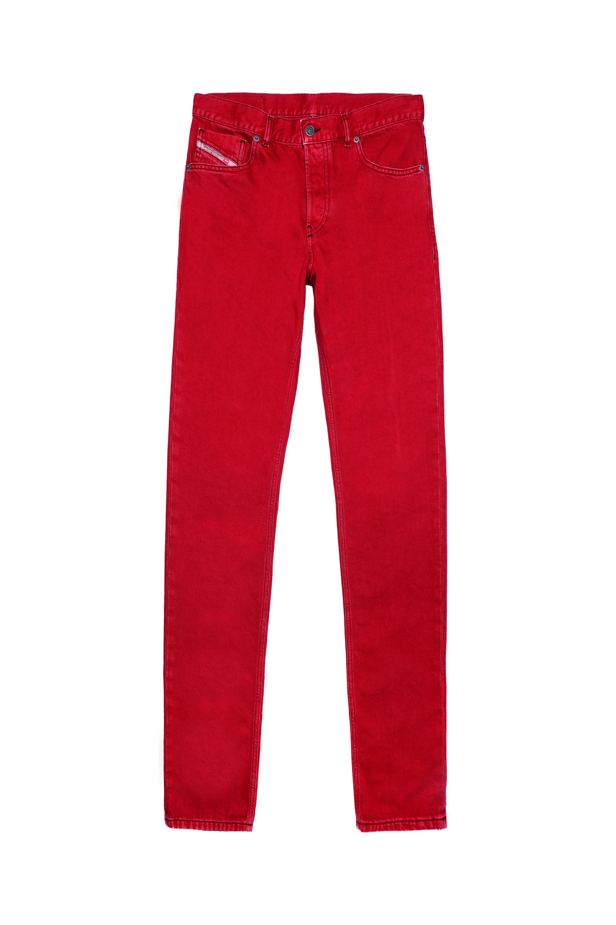 Diesel - 1995 09C43 Straight Jeans, Rosso - Image 6
