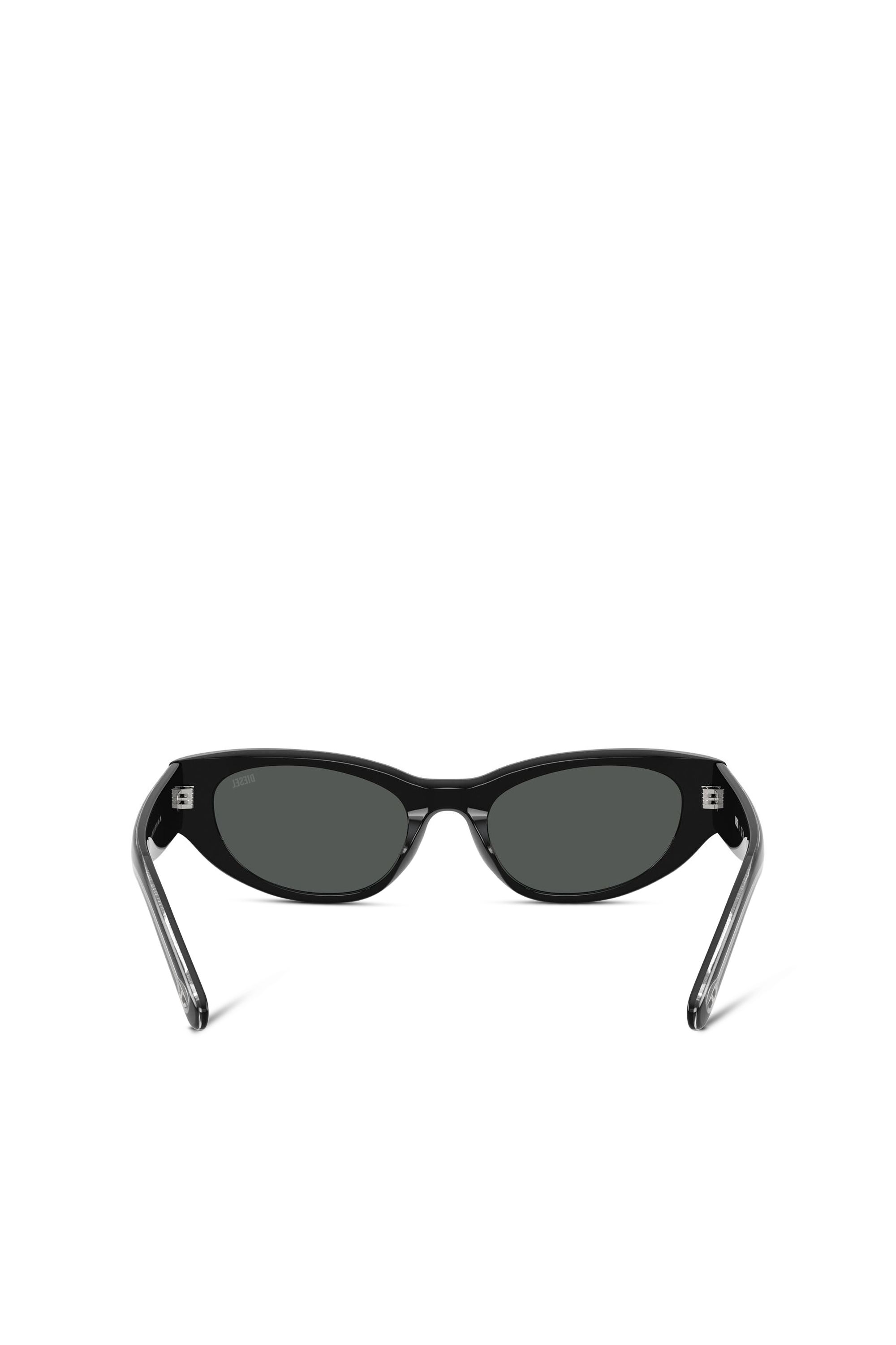 Diesel - 0DL2010U, Occhiali da sole stile cat-eye Unisex in Nero - 3