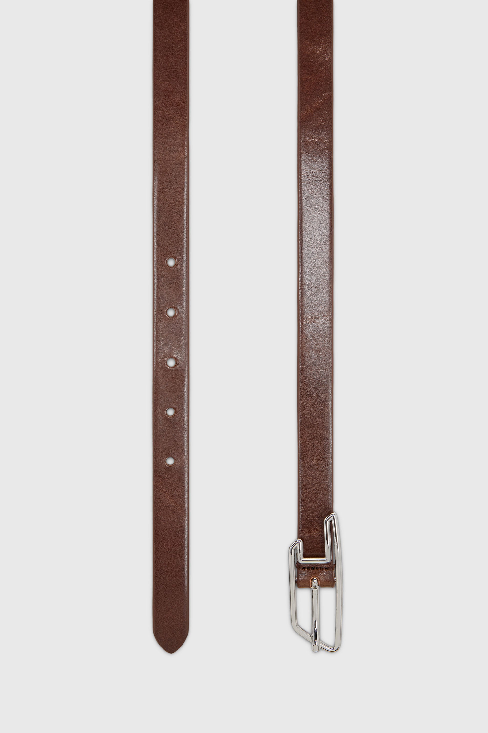 Diesel - B-D LINE W 20, Ceinture 2 cm en cuir pull-up avec boucle D Femme in Marron - 2
