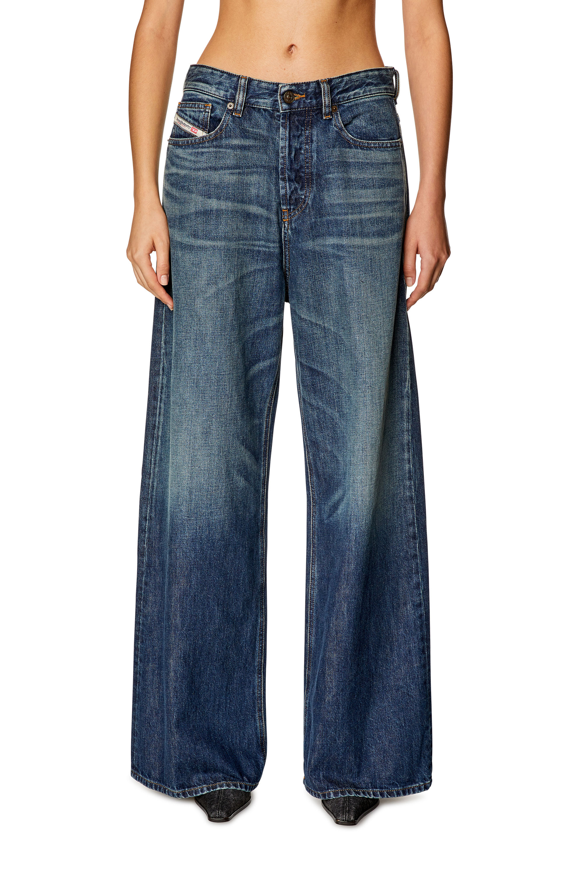 Diesel - Straight Jeans 1996 D-Sire 09H59, Blu Scuro - Image 1