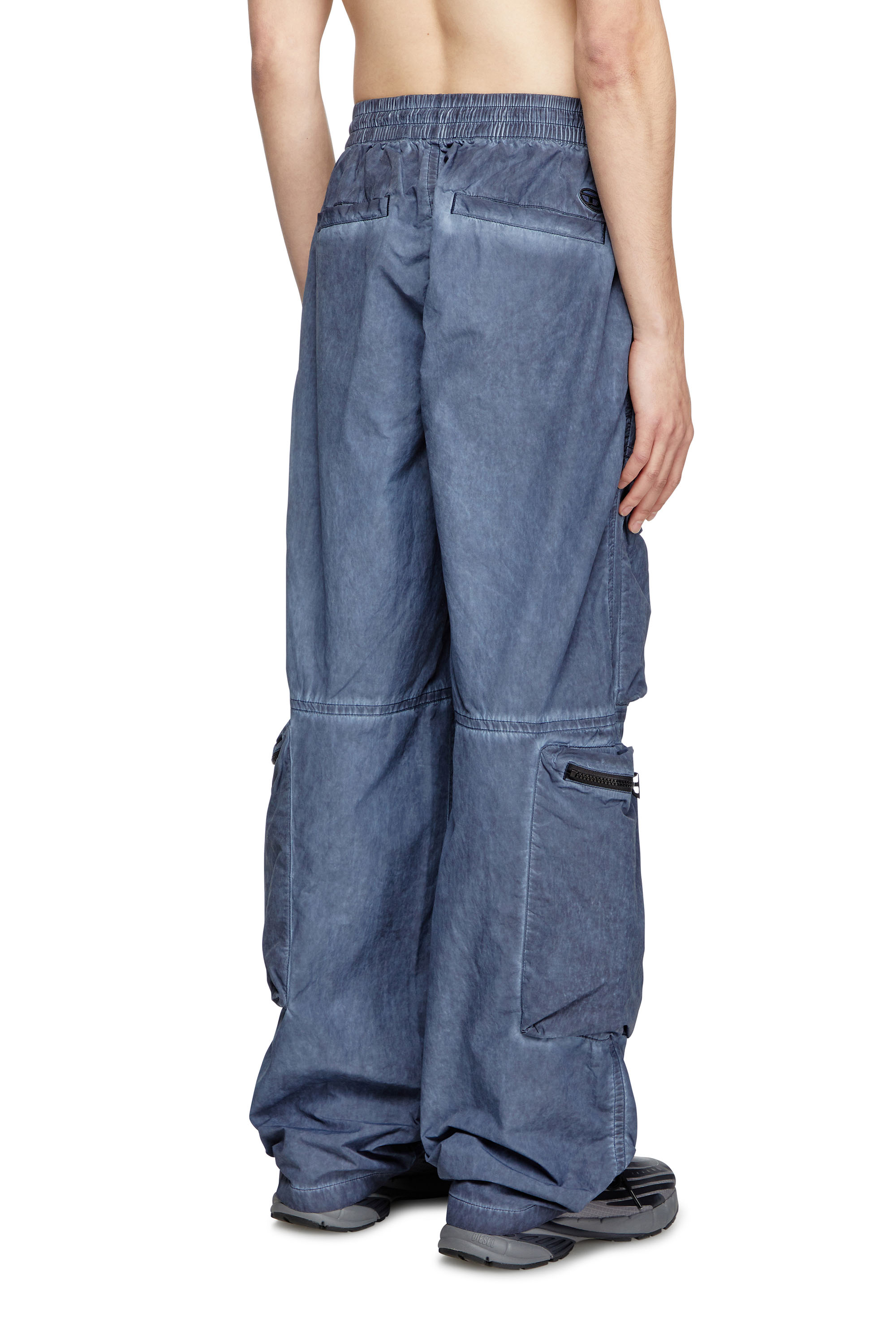 Diesel - P-NOODE-A, Man's Utility pants in Blue - 4