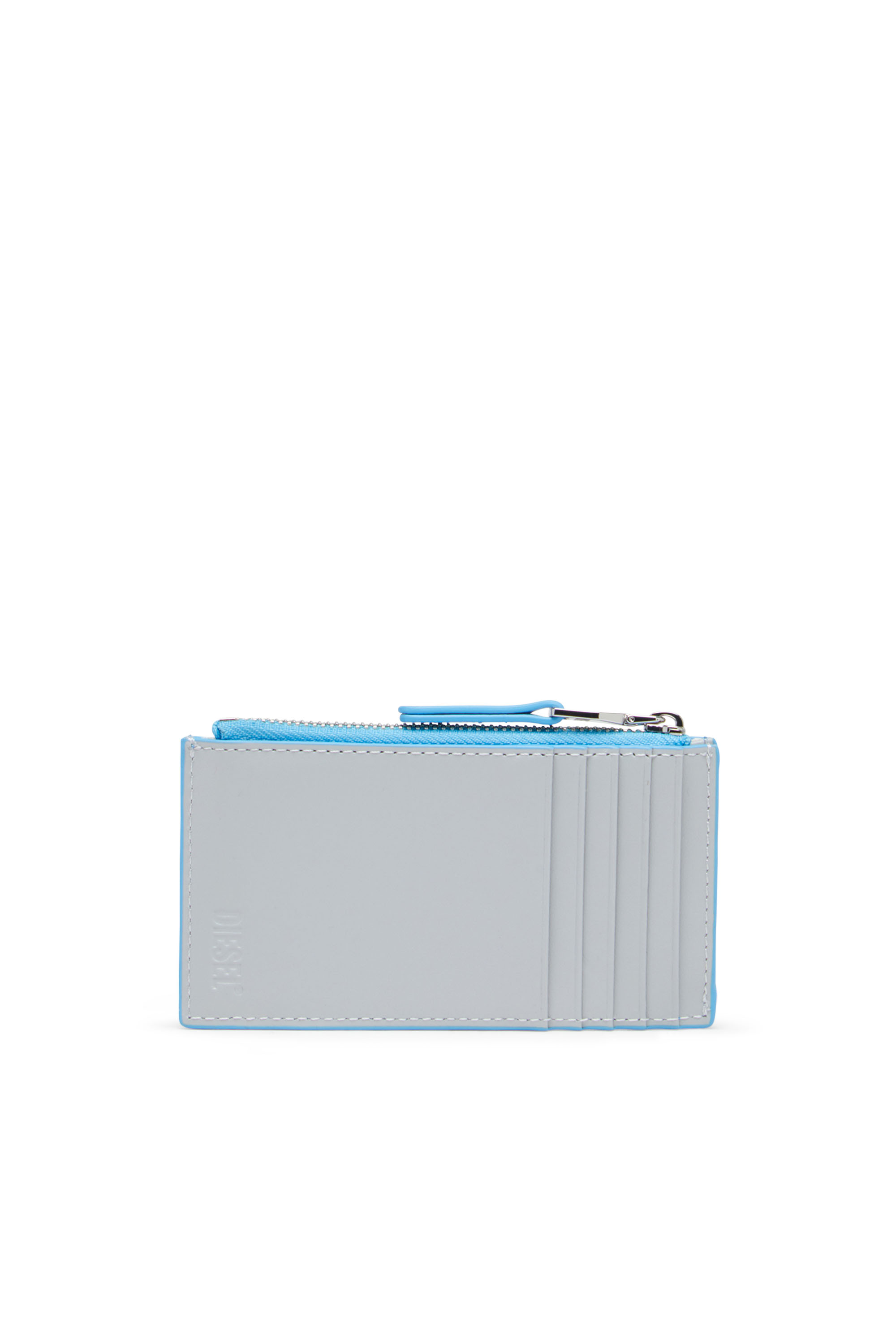 Diesel - PLAY CARD HOLDER III, Porte-cartes en PU brillant imprimé Femme in Bleu - 2