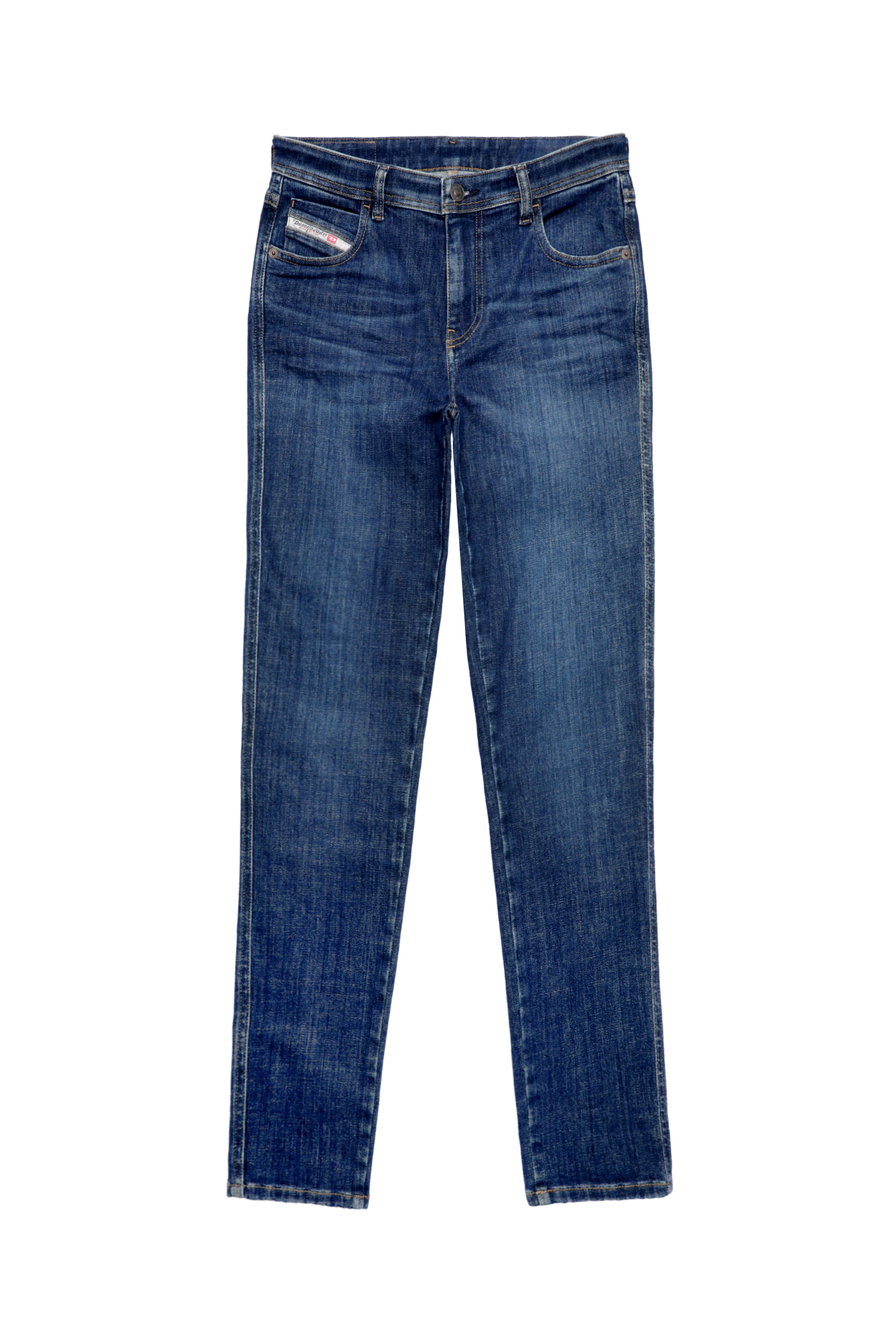 Diesel - Skinny Jeans 2015 Babhila 09C58 Femme, Bleu Fonc&eacute; - Image 2